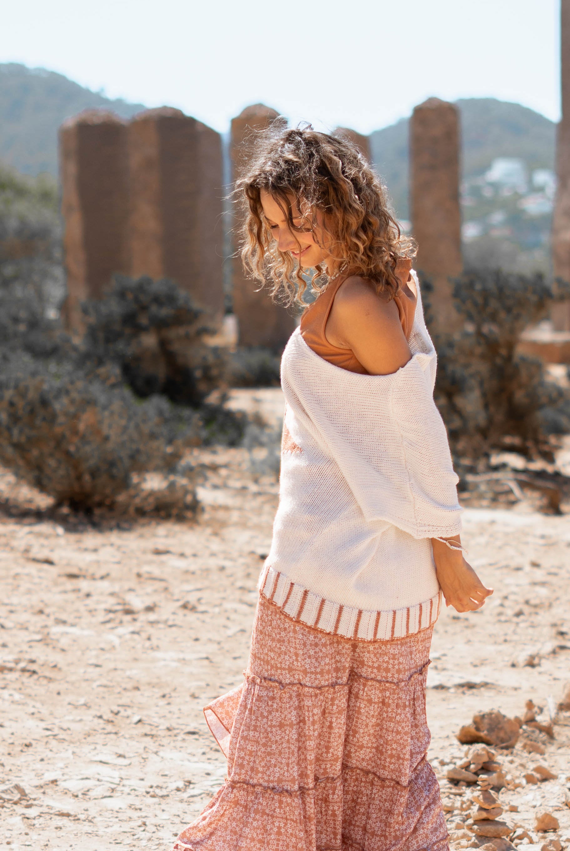 Baggy Jumper Campos Cream