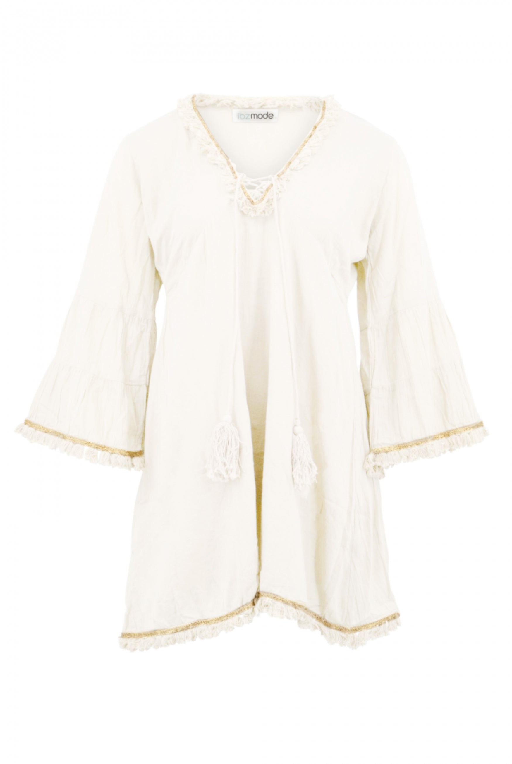 Bohemian item in white van ibzmode, Brands of Ibiza