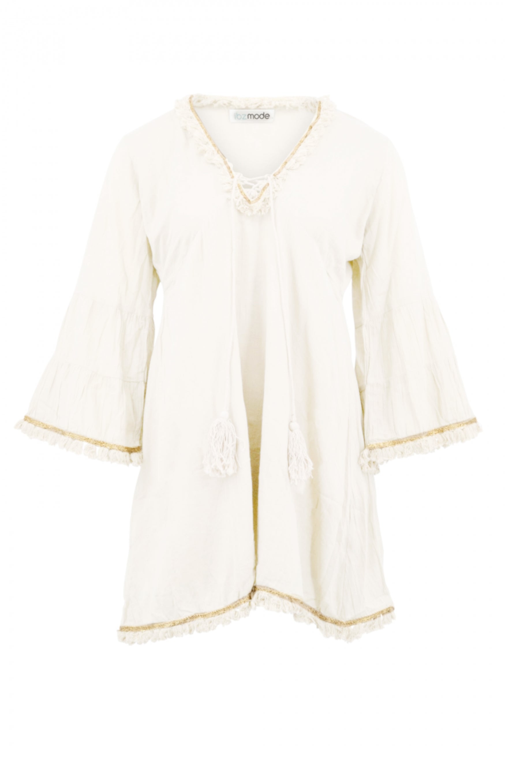 Bohemian item in white van ibzmode, Brands of Ibiza