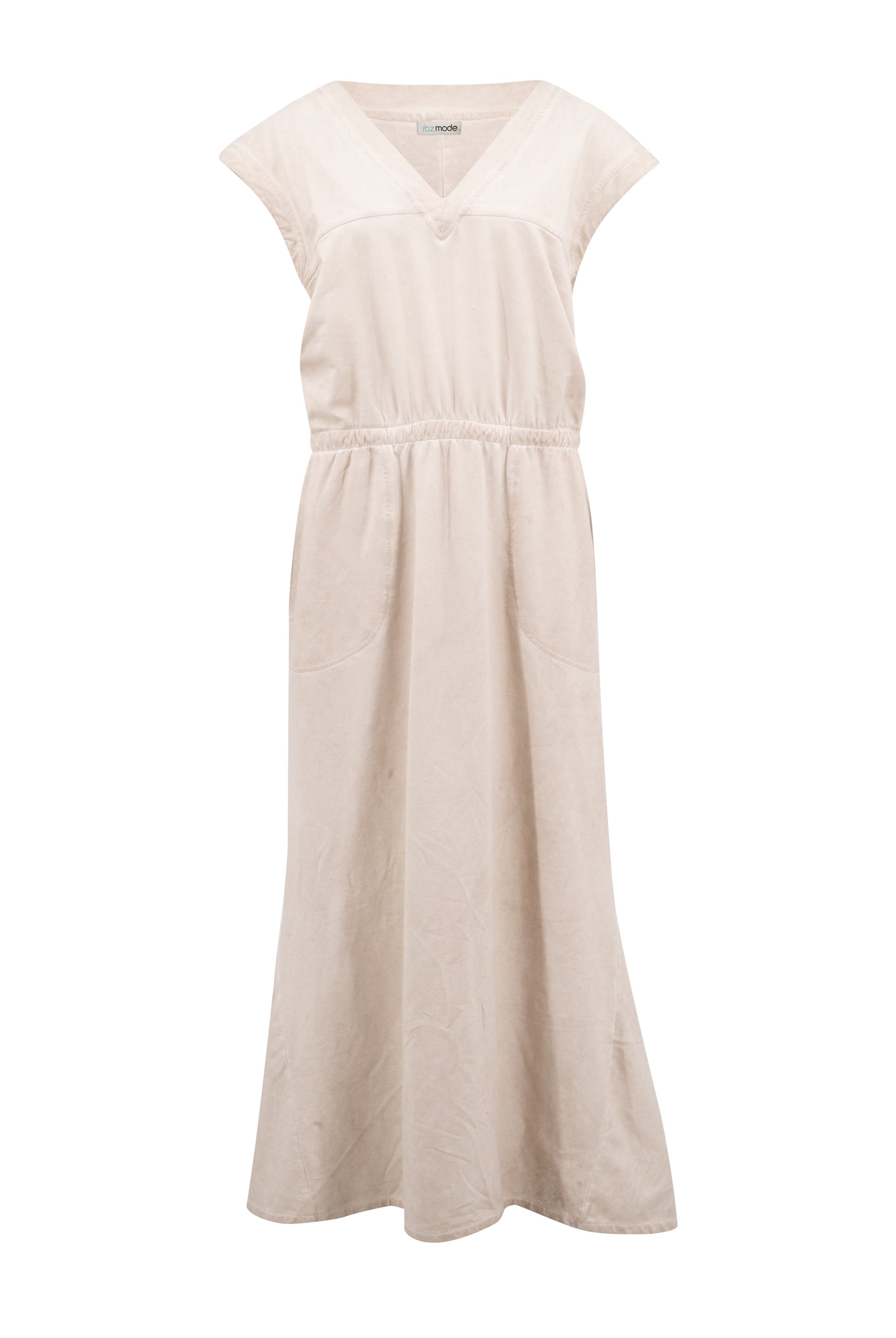 Bohemian jurk in stone van ibzmode, Brands of Ibiza