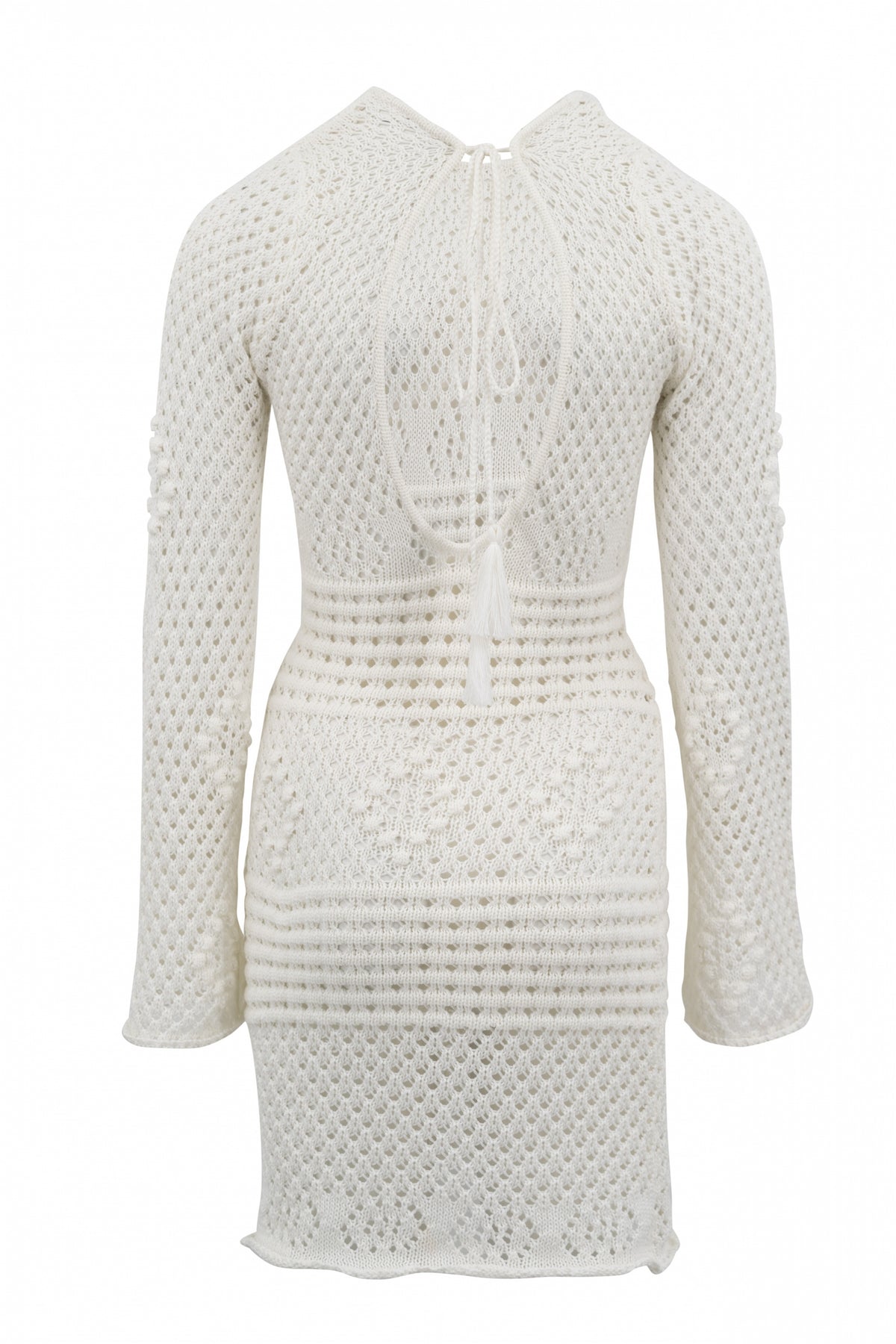 Bohemian jurk in off white van MOOST Wanted, Brands of Ibiza
