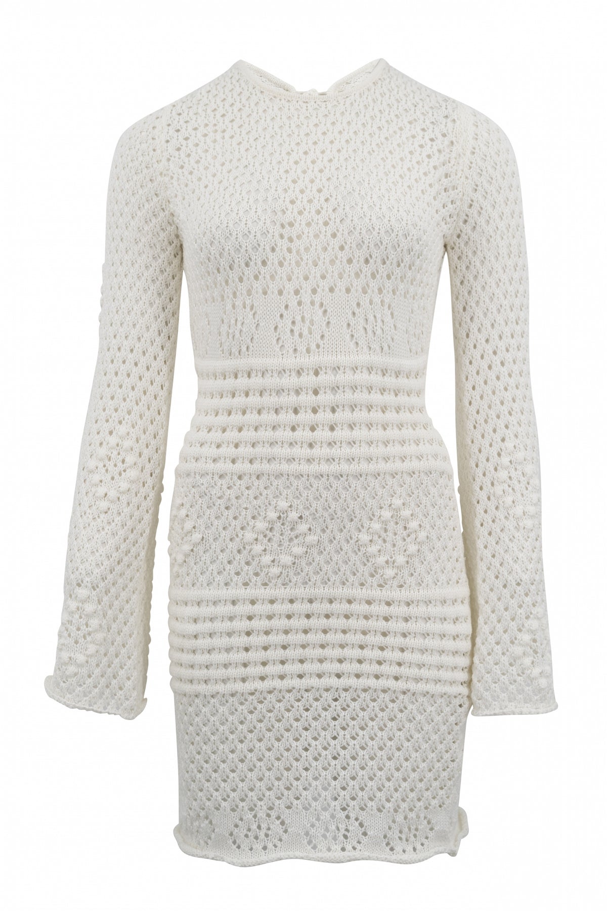 Bohemian jurk in off white van MOOST Wanted, Brands of Ibiza