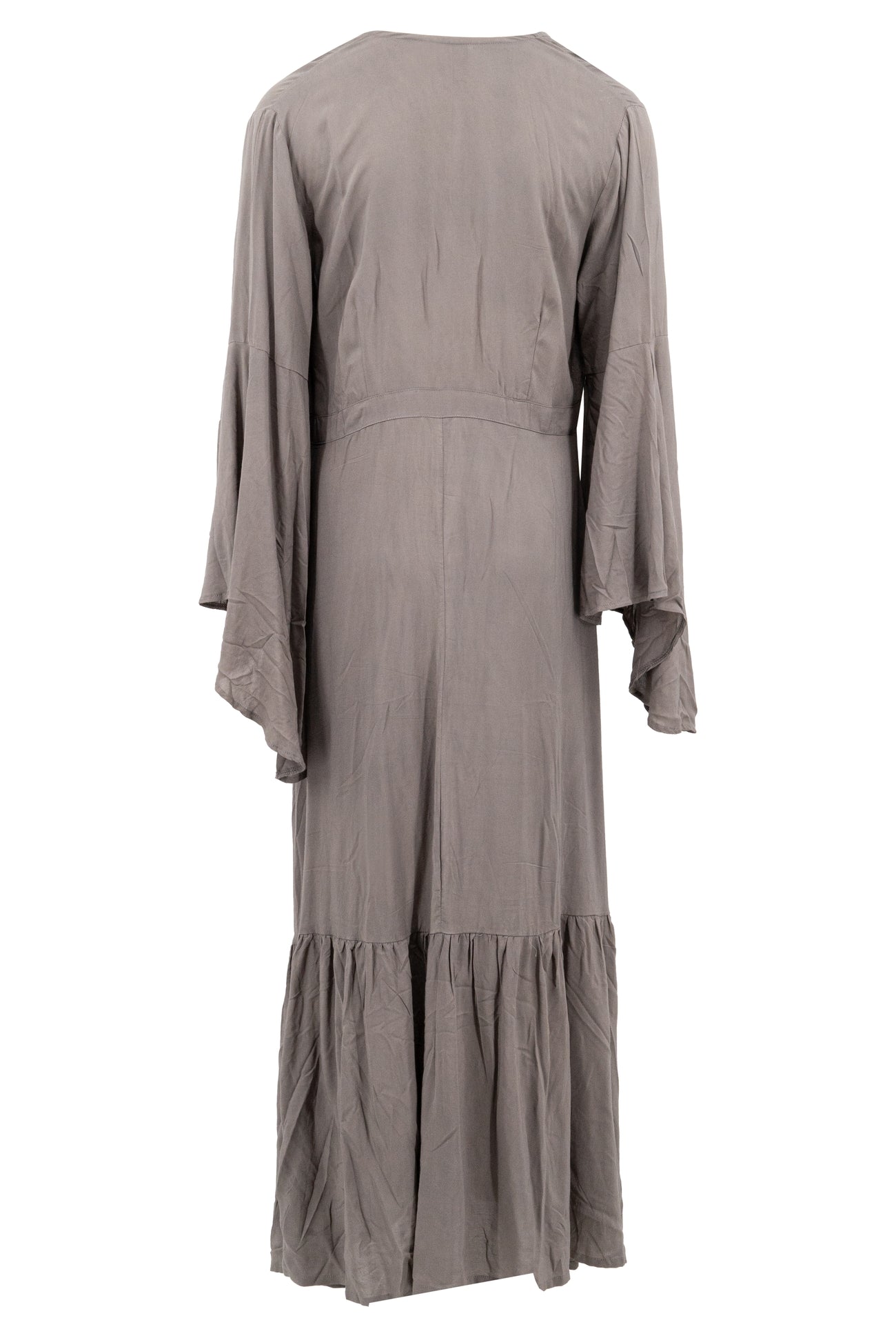 Bohemian jurk in taupe van ibzmode, Brands of Ibiza