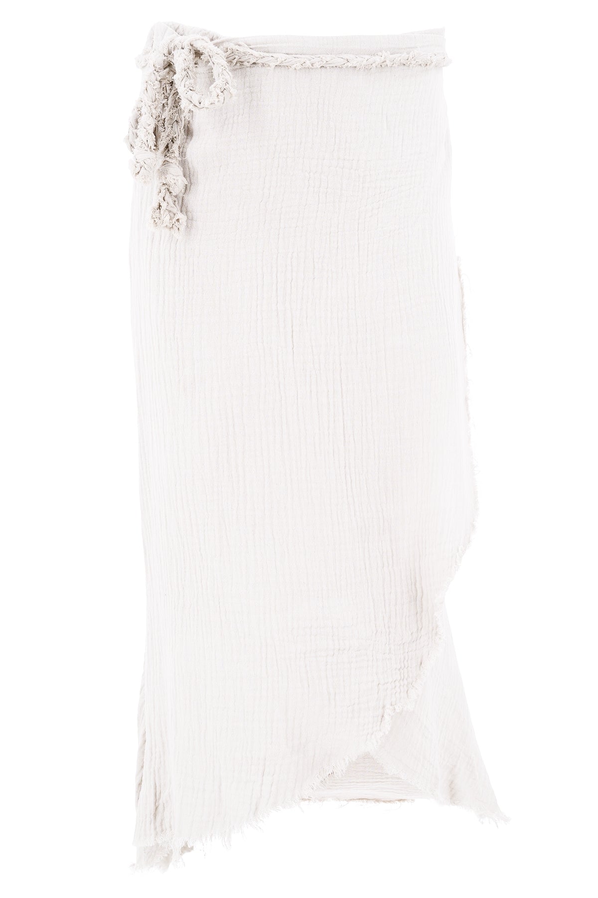 Bohemian rok in white van ibzmode, Brands of Ibiza