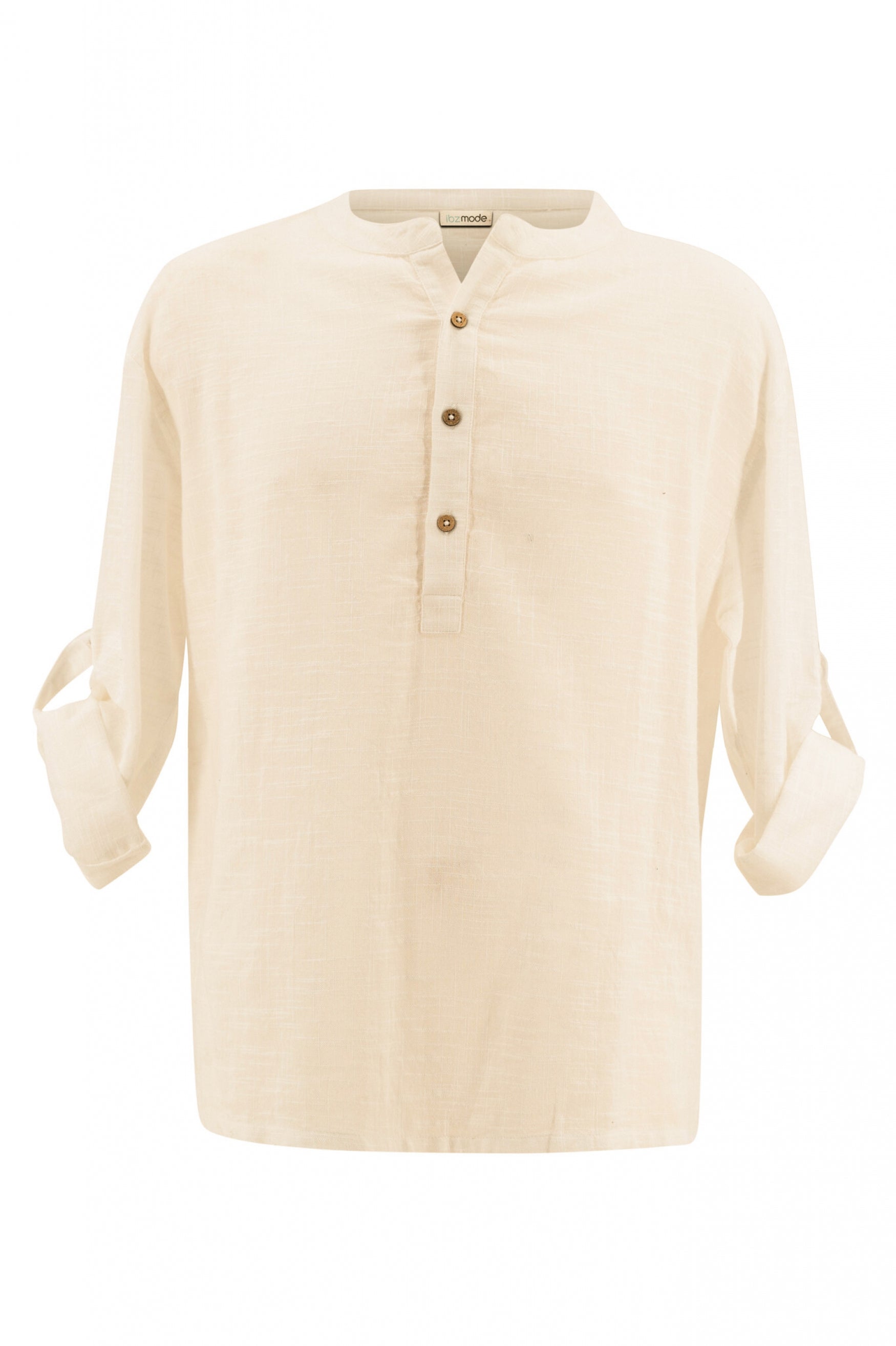 Blusa bohemia en color crudo de ibzmode, Brands of Ibiza