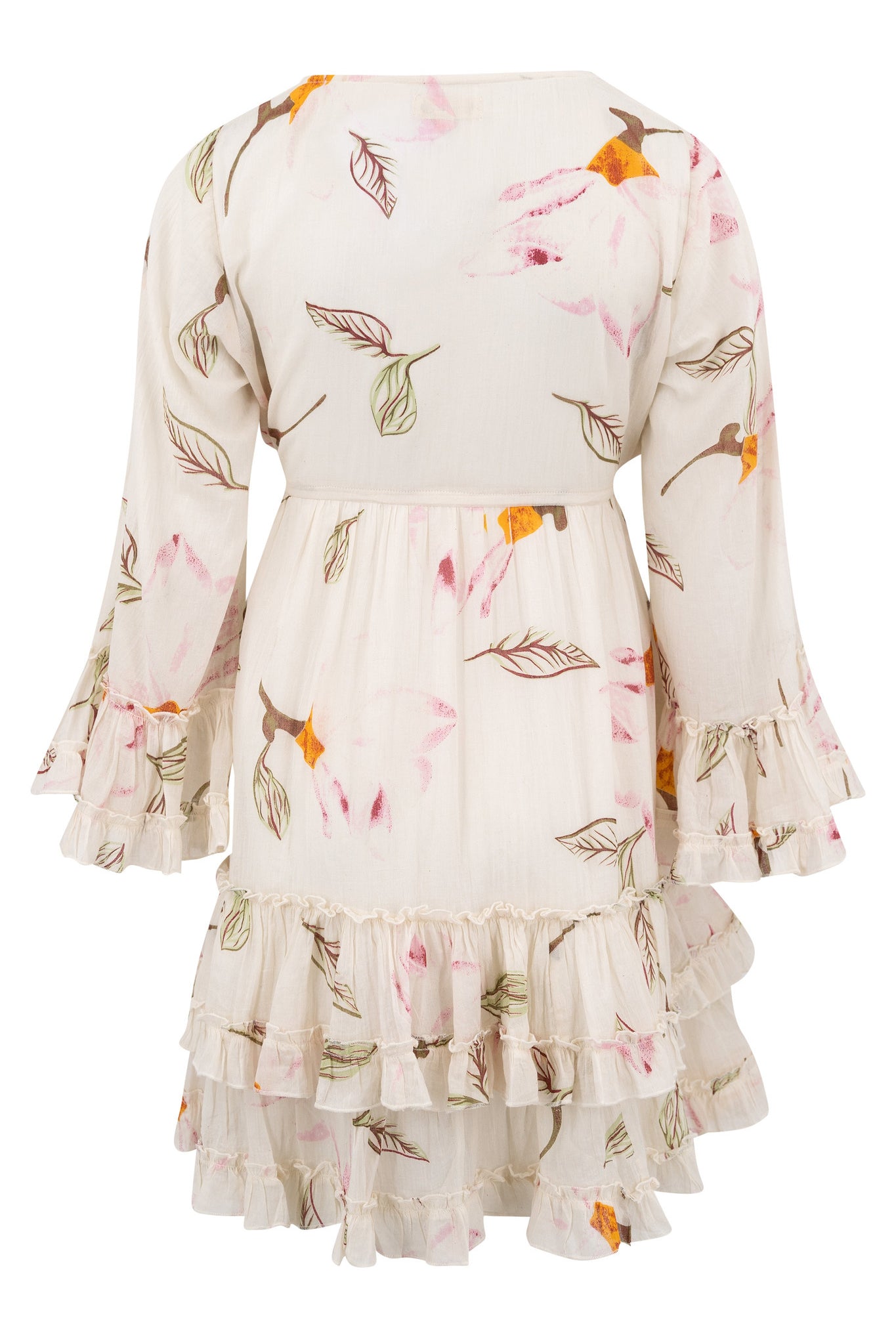 Bohemian jurk in beige van ibzmode, Brands of Ibiza