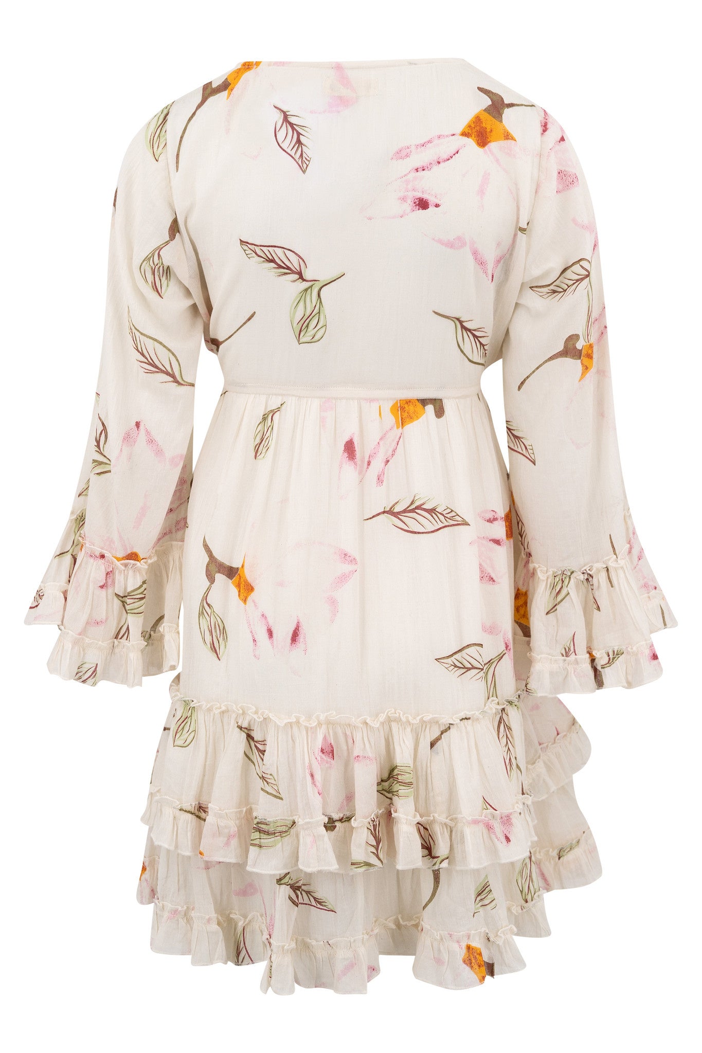 Bohemian jurk in beige van ibzmode, Brands of Ibiza