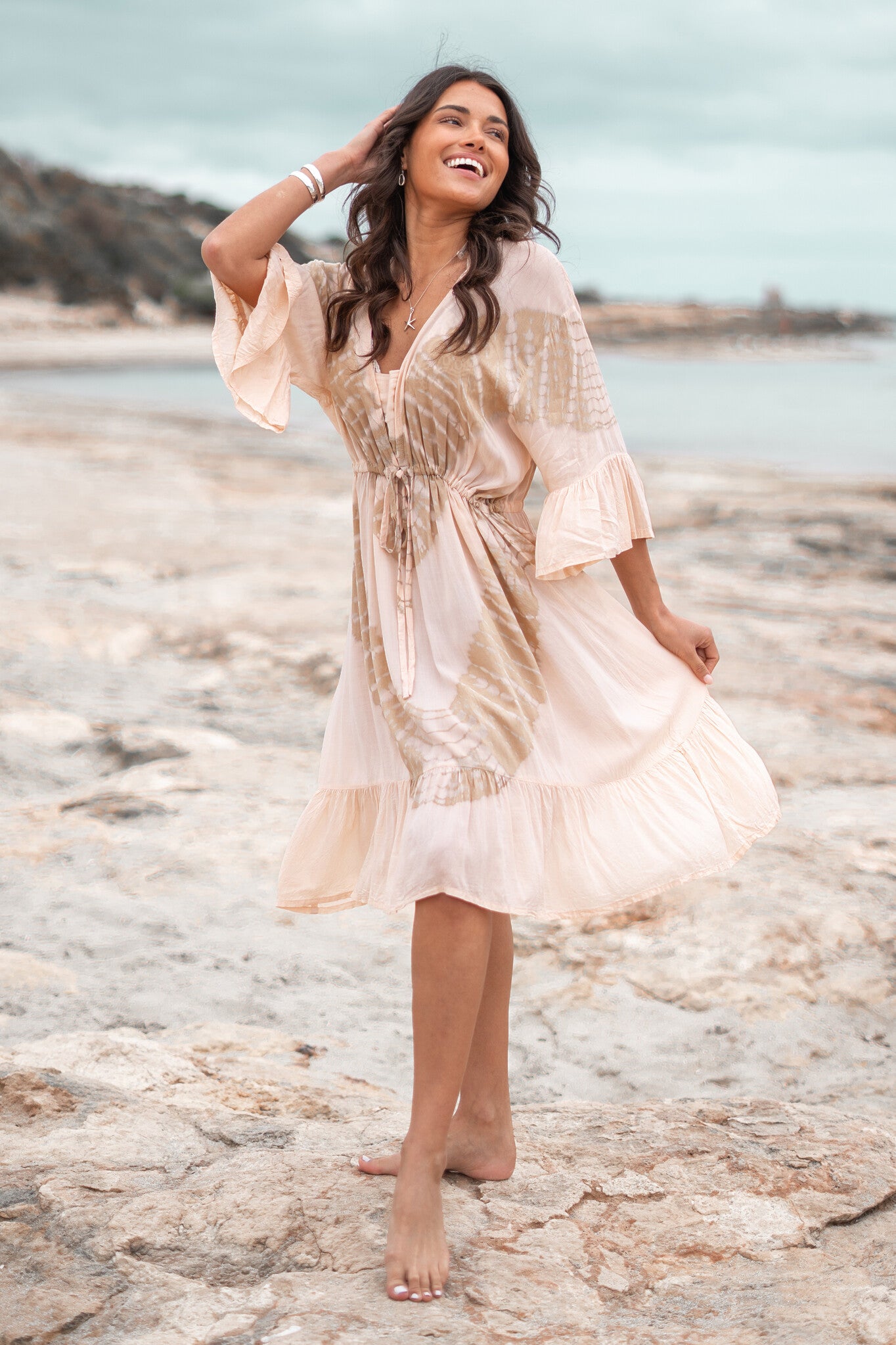 Bohemian item in tie dye powder/sand van ibzmode, Brands of Ibiza