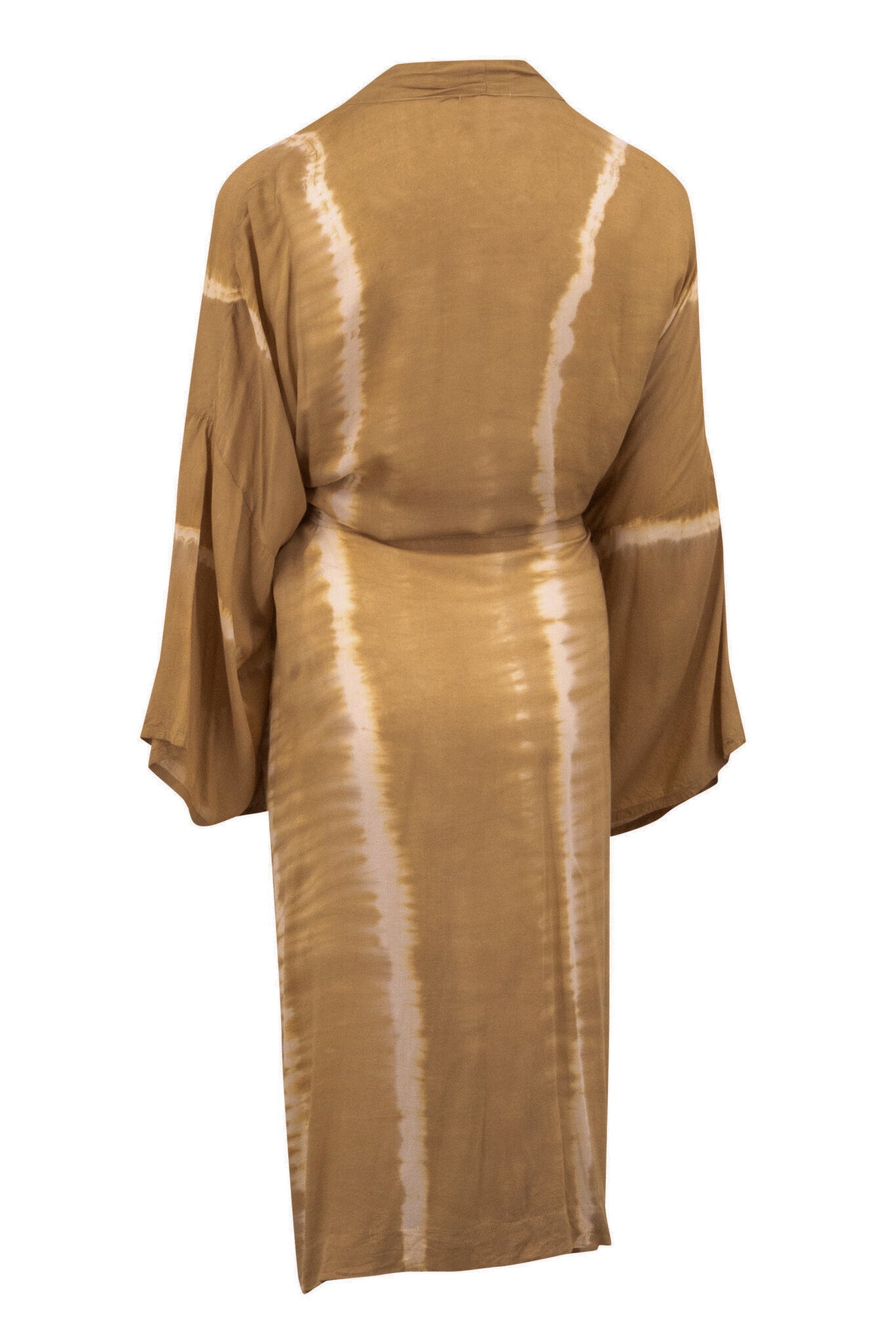 Bohemian kimono in tie dye sand/ beige van ibzmode, Brands of Ibiza