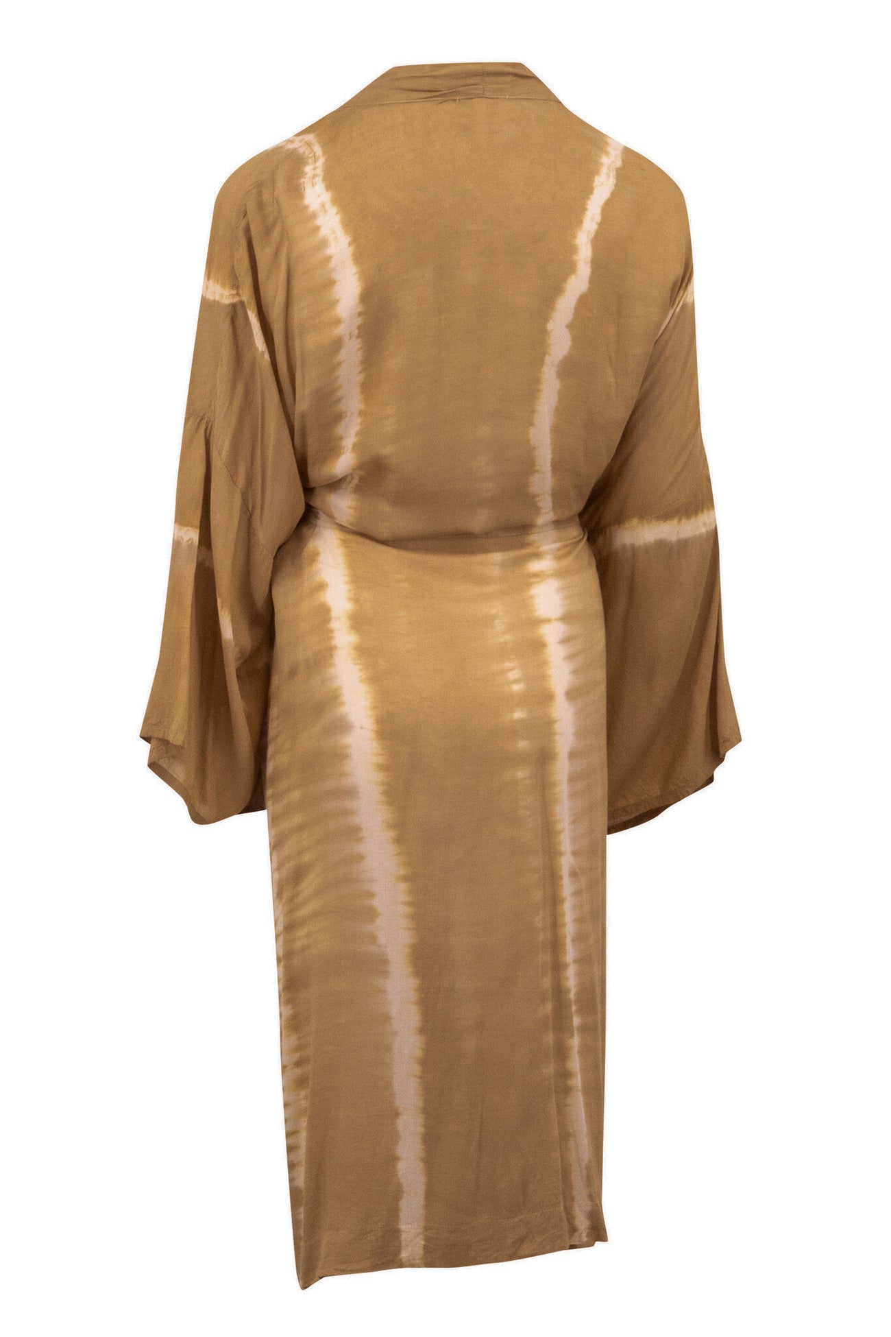 Bohemian kimono in tie dye sand/ beige van ibzmode, Brands of Ibiza