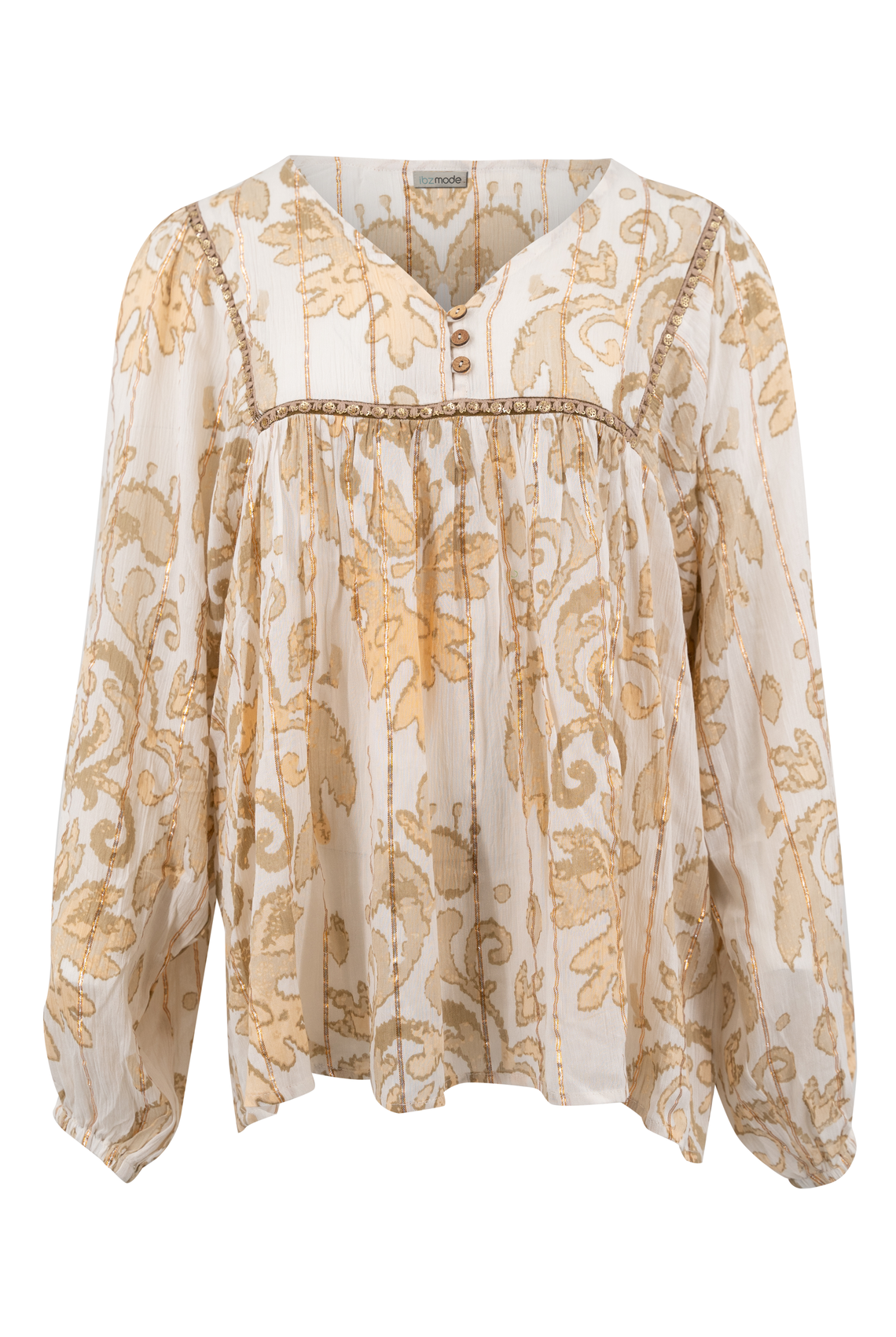 Bohemian skirt in ivory from ibzmode, Brands of Ibiza