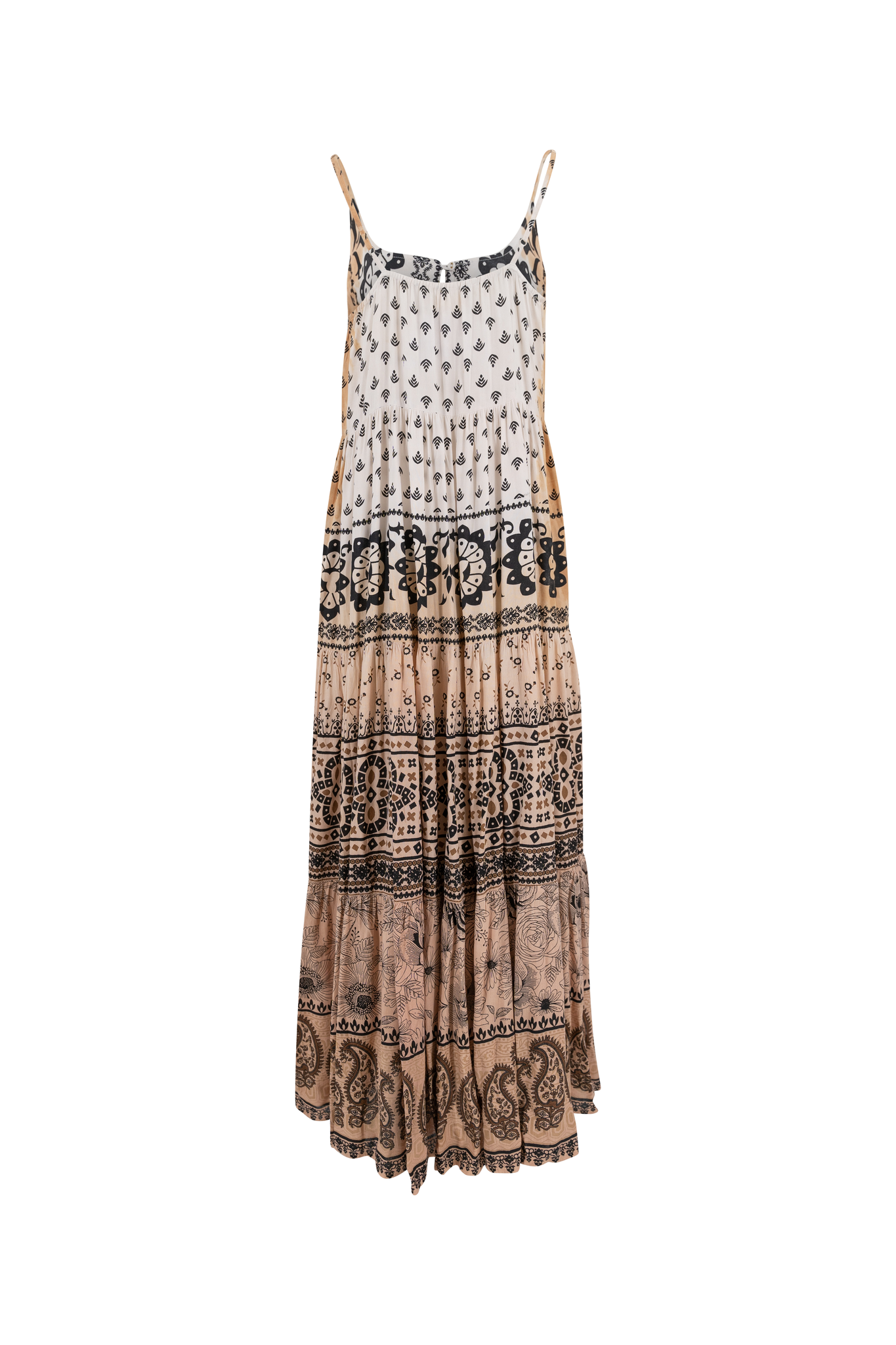 Bohemian jurk in peach van ibzmode, Brands of Ibiza
