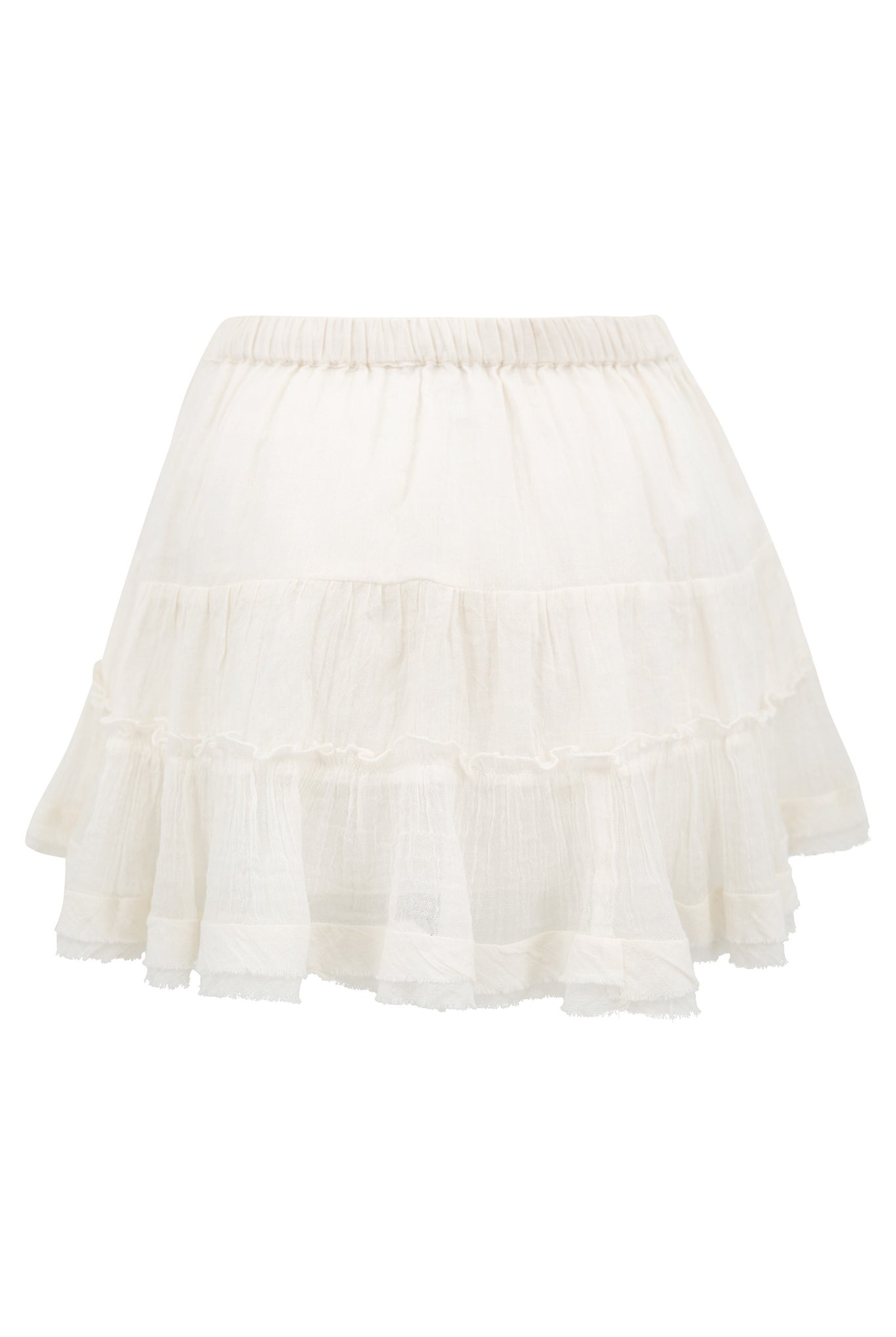 Bohemian rok in ivory van ibzmode, Brands of Ibiza