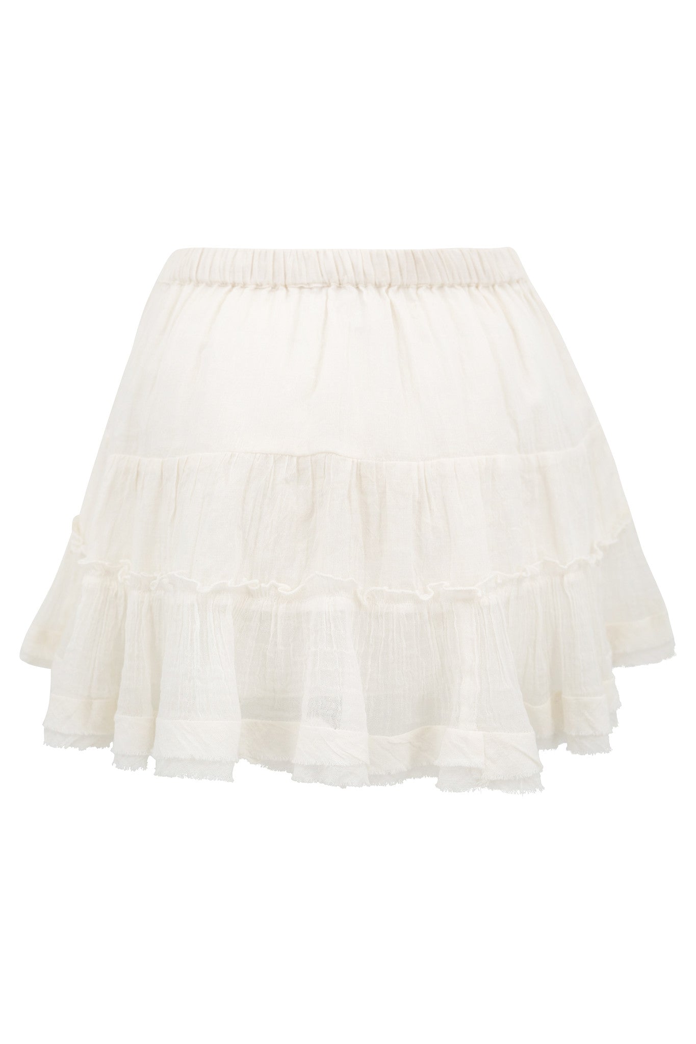 Bohemian rok in ivory van ibzmode, Brands of Ibiza