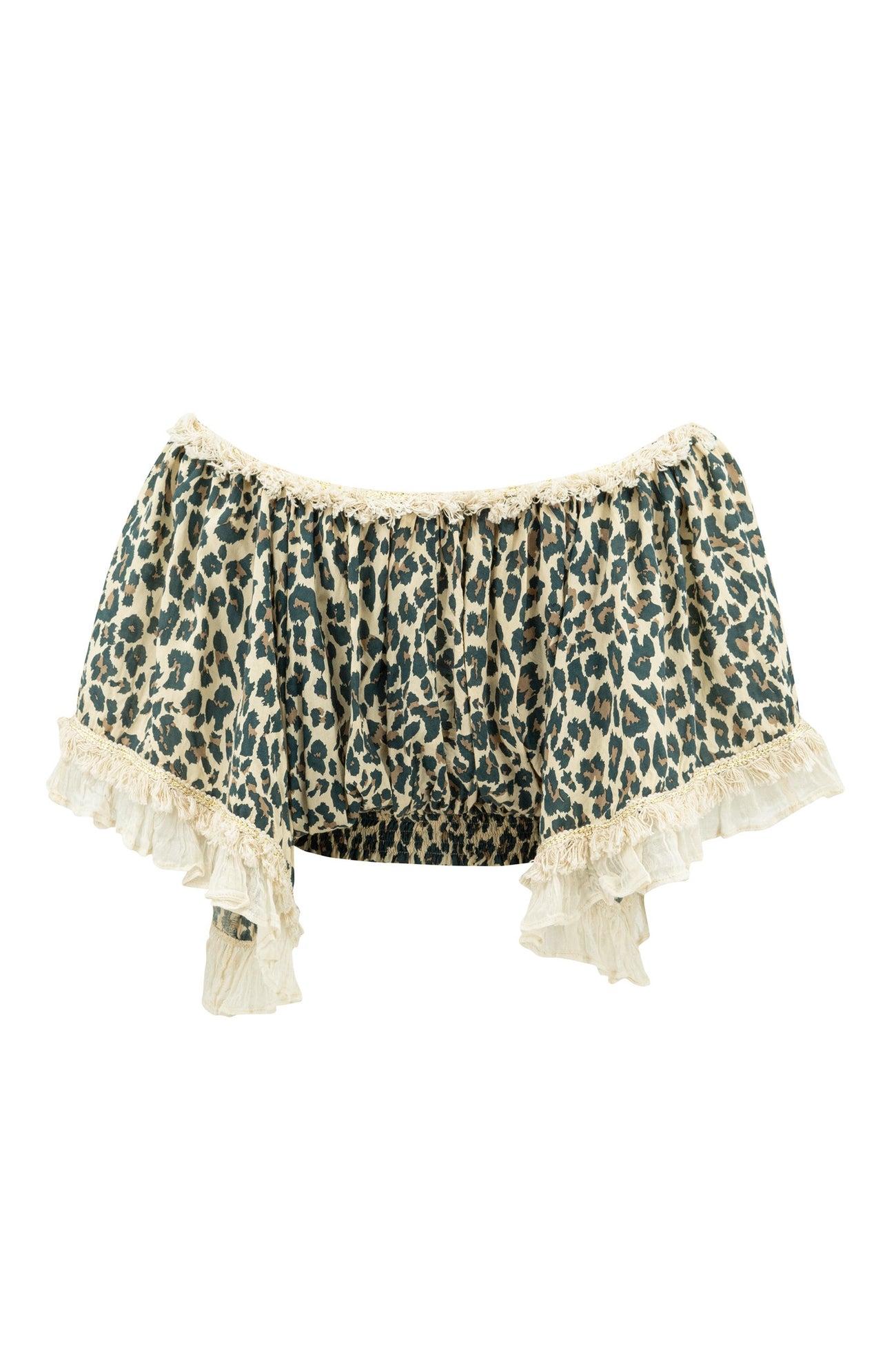 Bohemian top in black van ibzmode, Brands of Ibiza