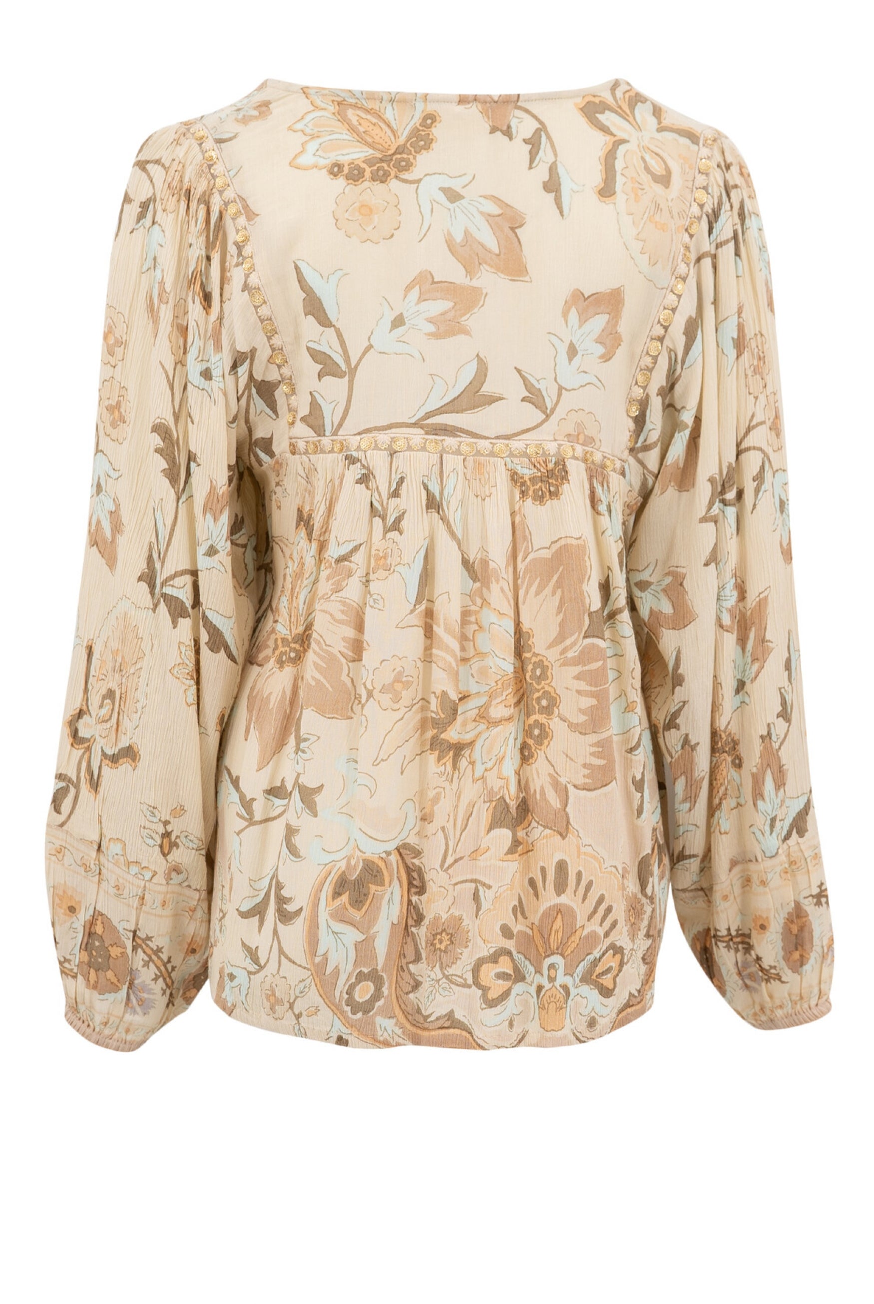 Bohemian blouse in natural from ibzmode, Brands of Ibiza