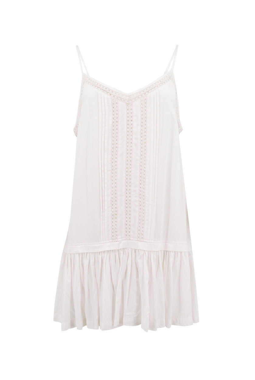 Bohemian jurk in ivory van ibzmode, Brands of Ibiza