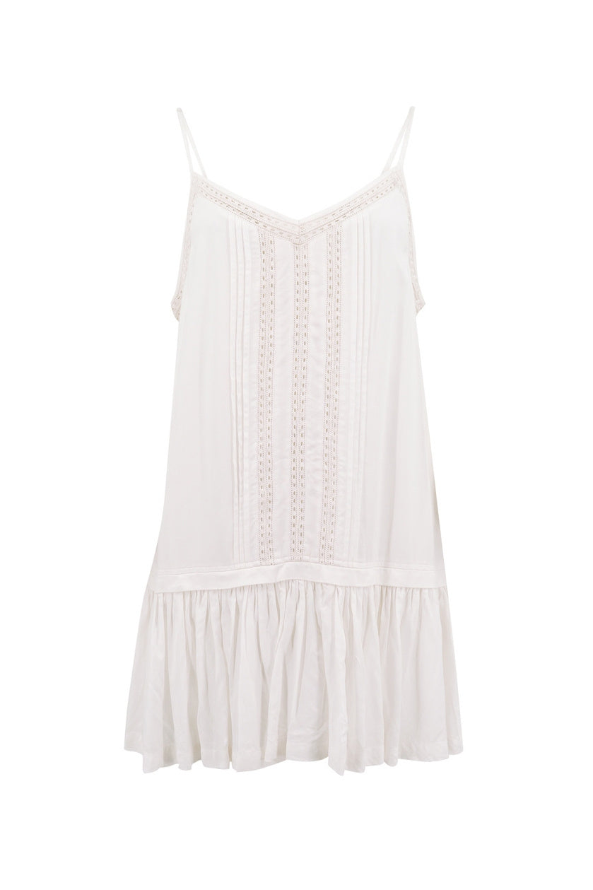 Bohemian jurk in ivory van ibzmode, Brands of Ibiza