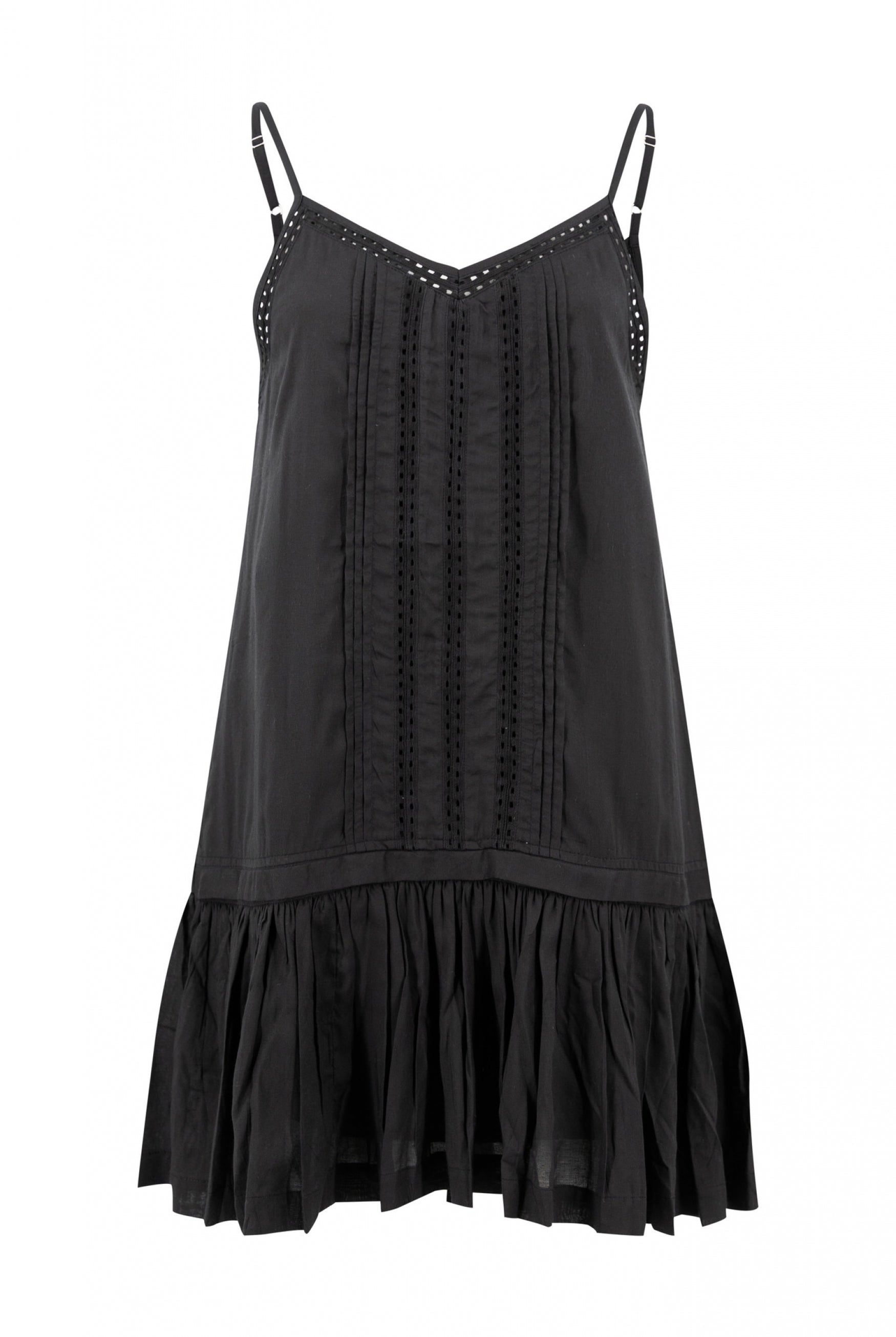 Bohemian jurk in black van ibzmode, Brands of Ibiza