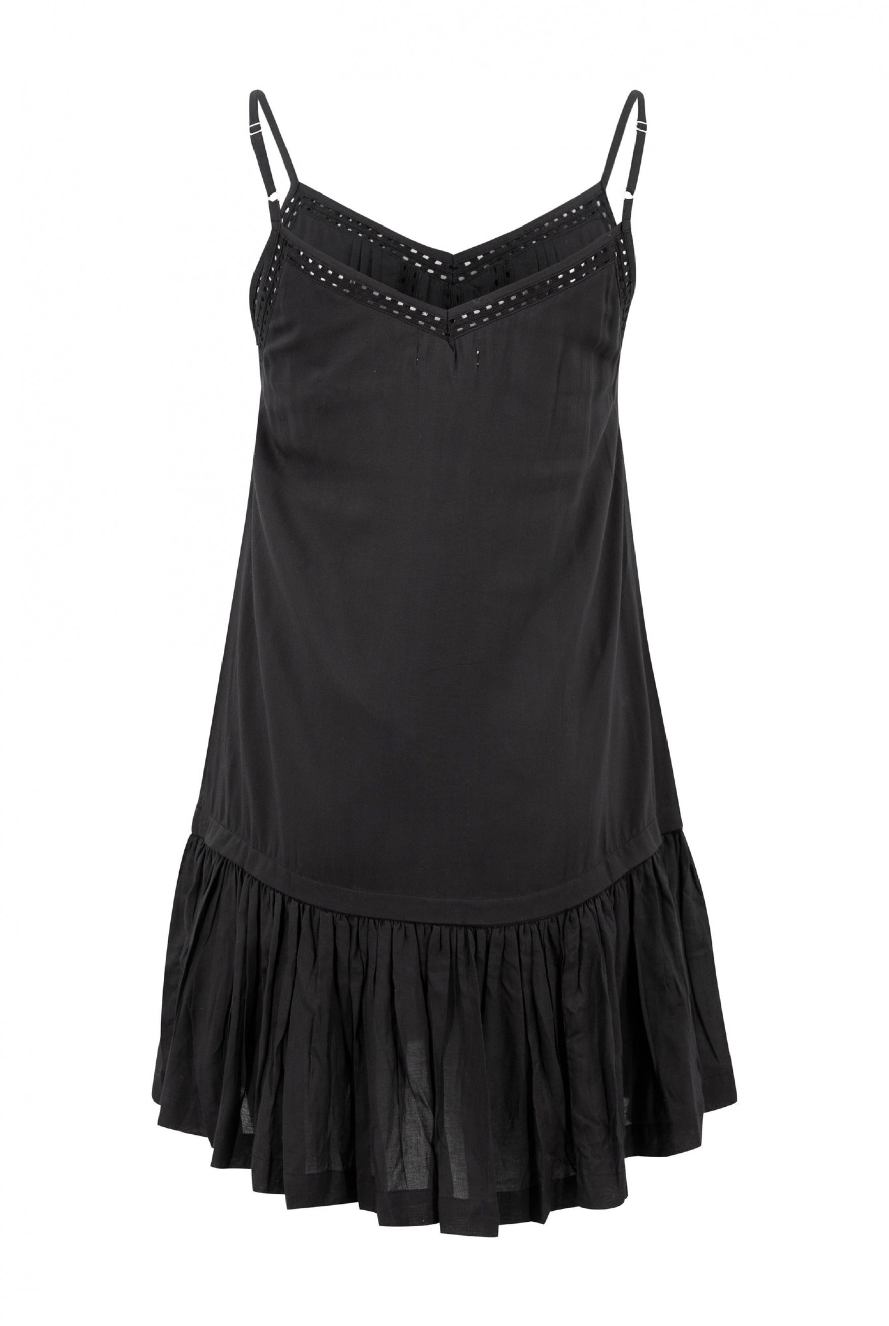 Bohemian jurk in black van ibzmode, Brands of Ibiza