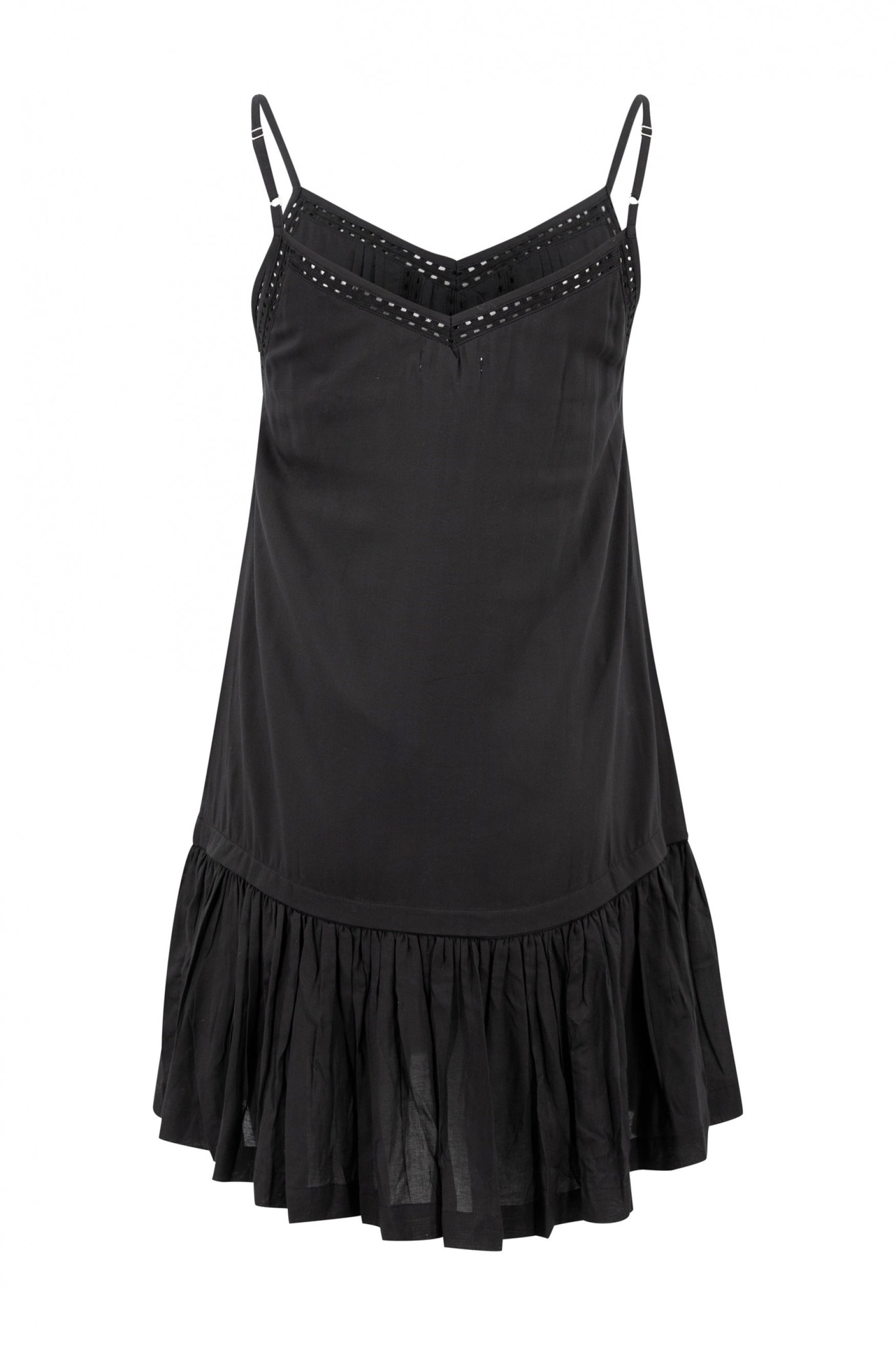 Bohemian jurk in black van ibzmode, Brands of Ibiza