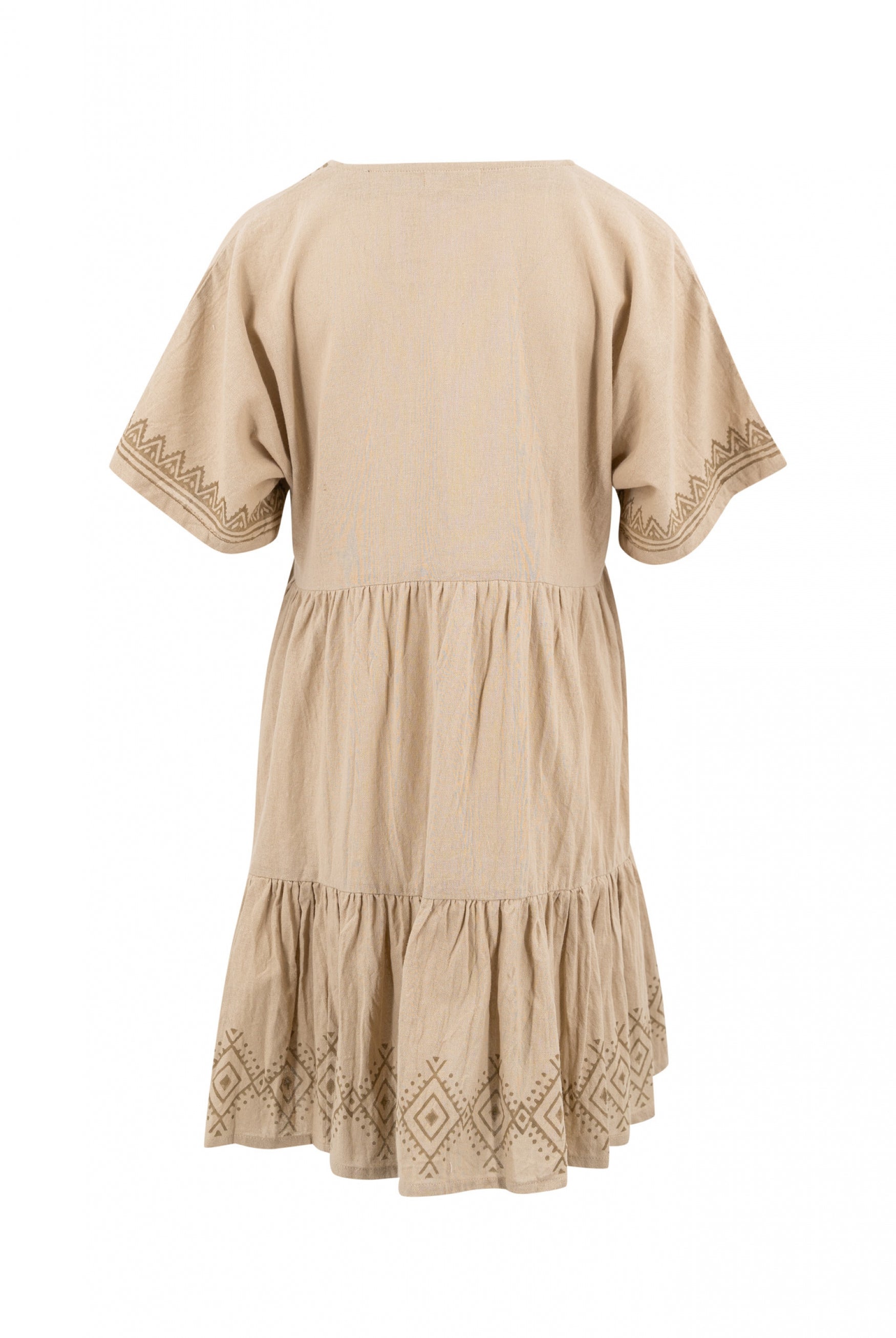 Bohemian dress in sand from ibzmode, Brands of Ibiza