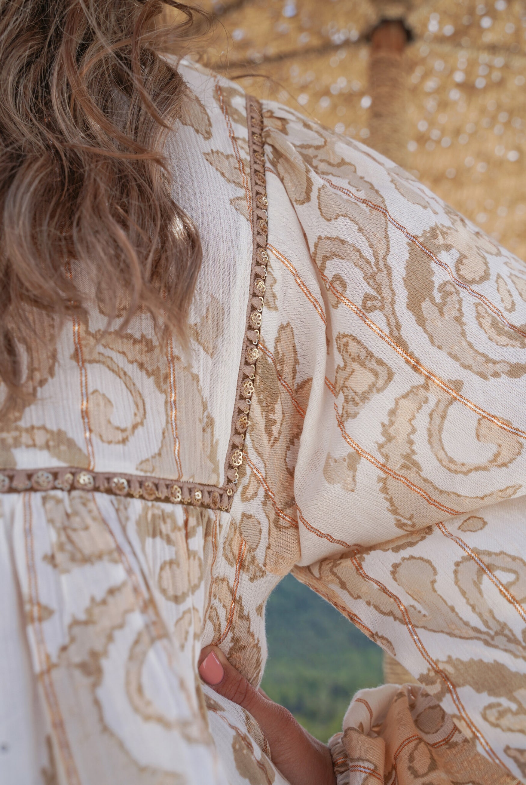 Bohemian skirt in ivory from ibzmode, Brands of Ibiza