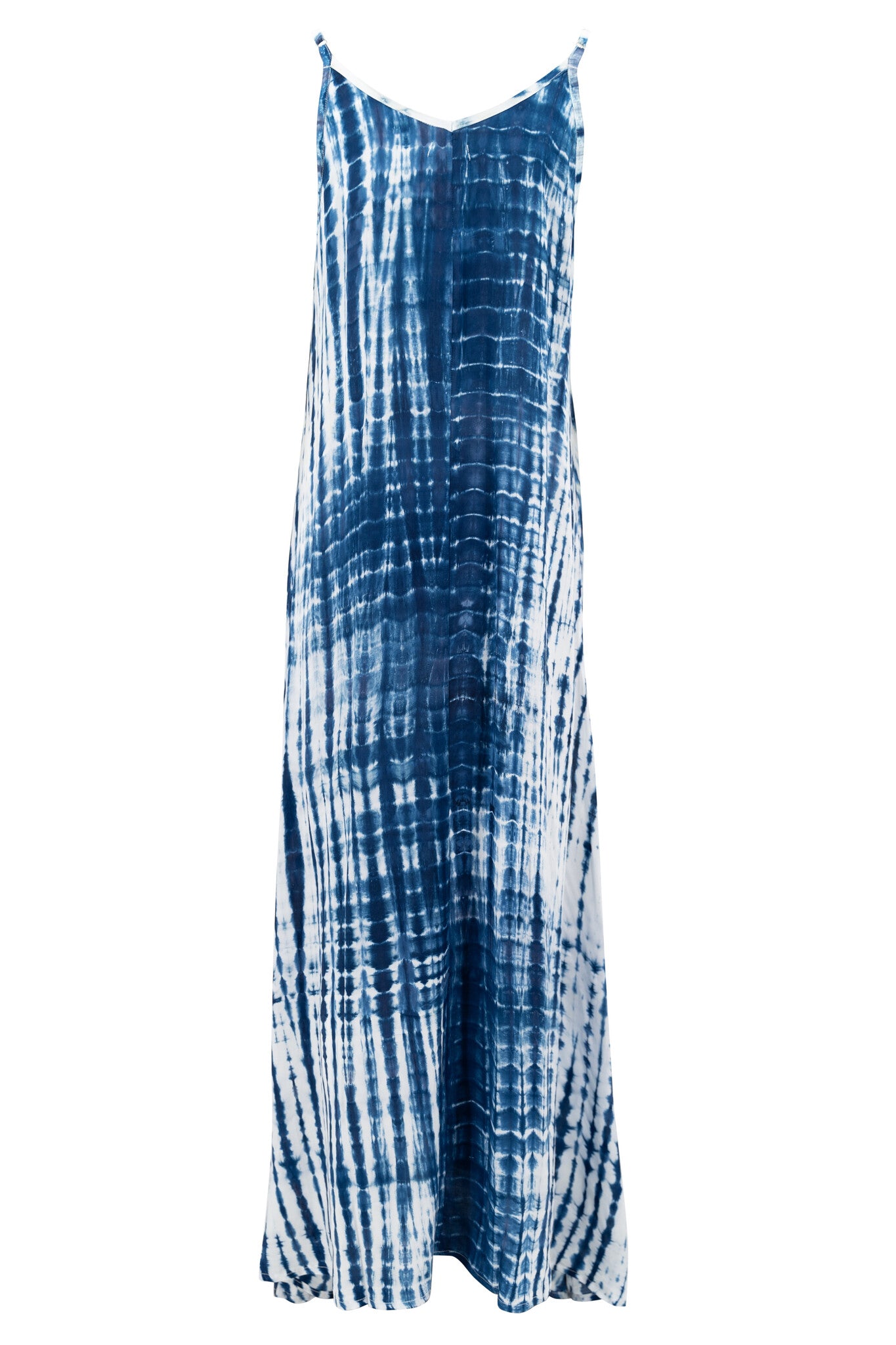 Bohemian jurk in indigo van ibzmode, Brands of Ibiza