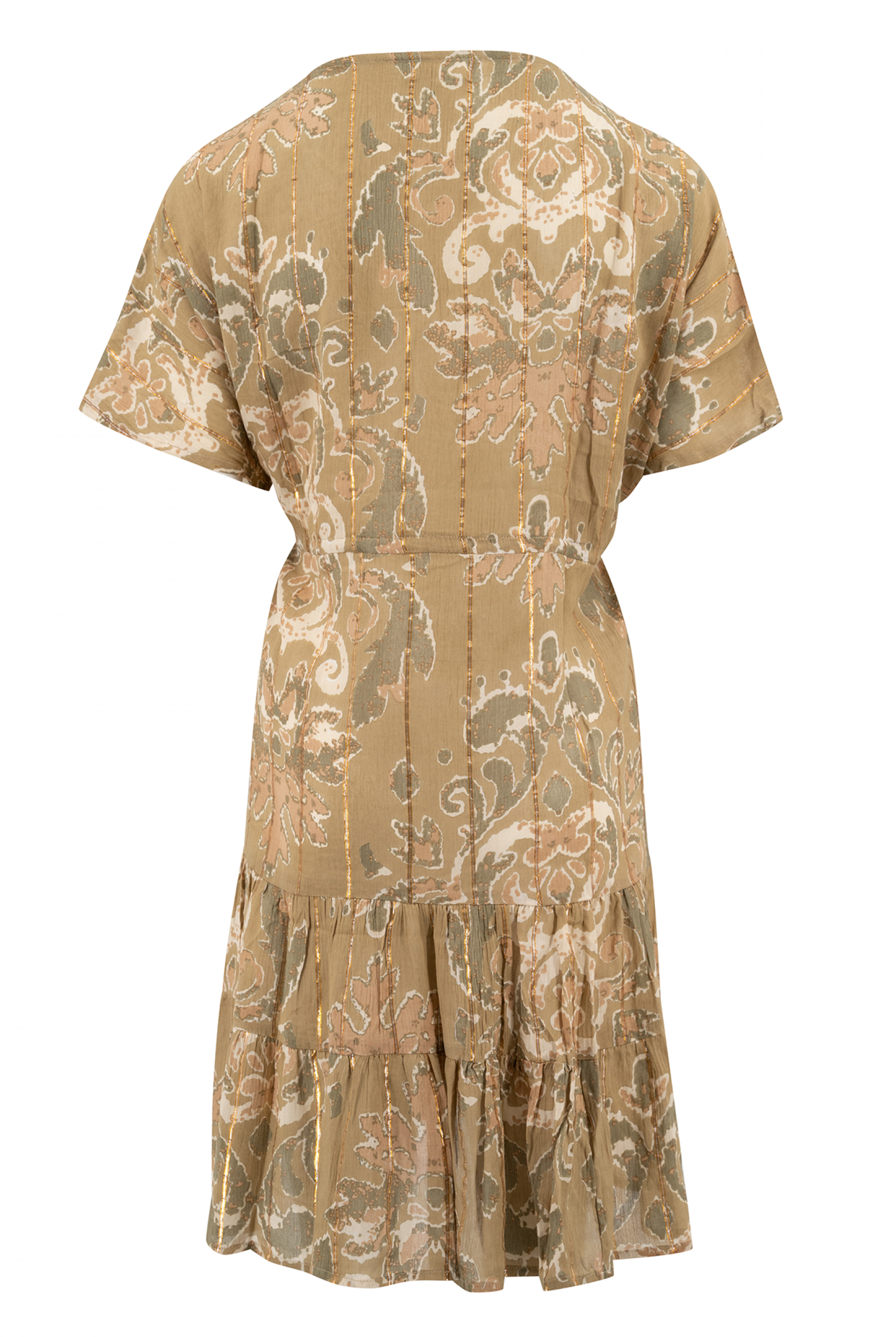 Bohemian jurk in khaki van ibzmode, Brands of Ibiza