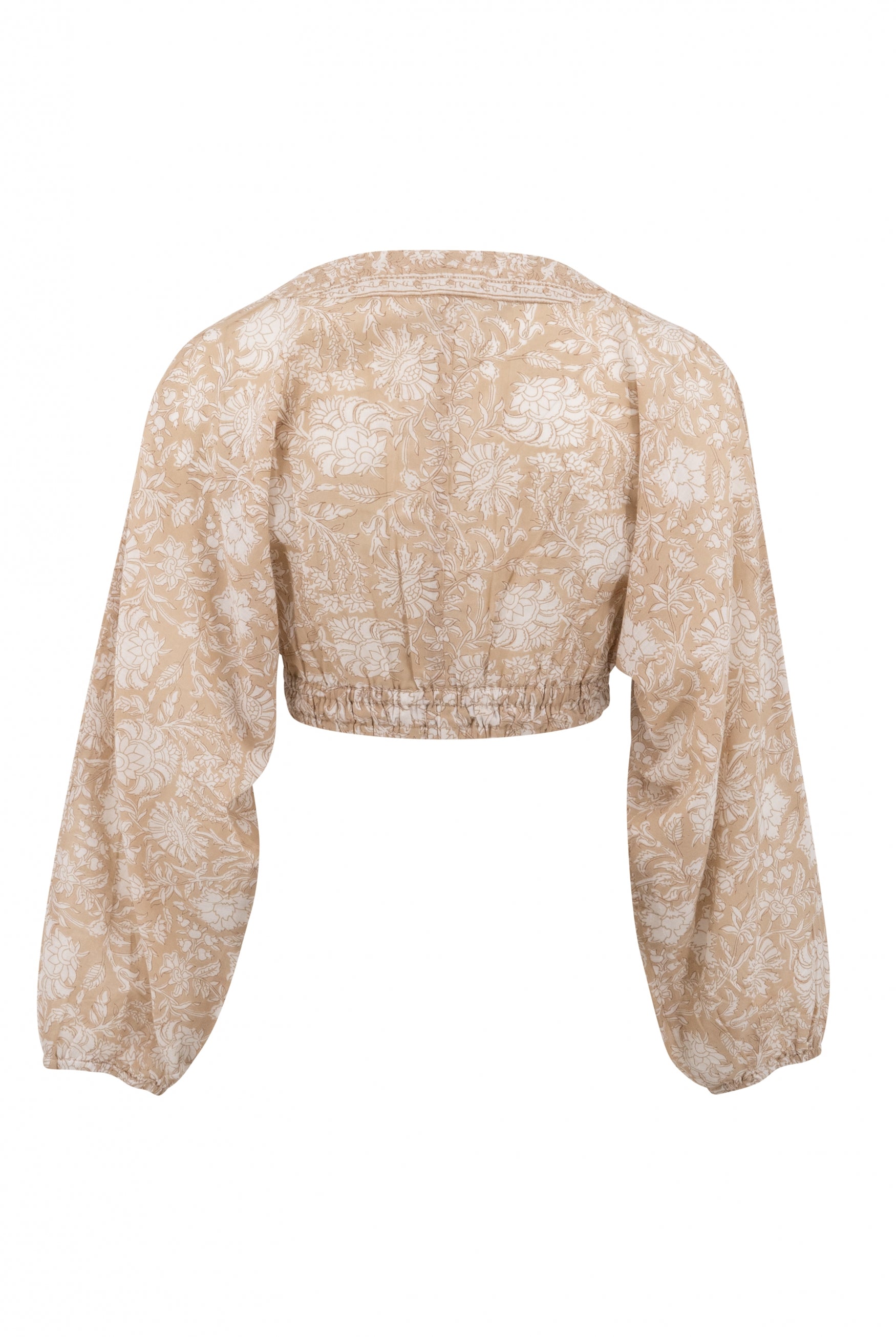 Bohemian blouse in natural van ibzmode, Brands of Ibiza