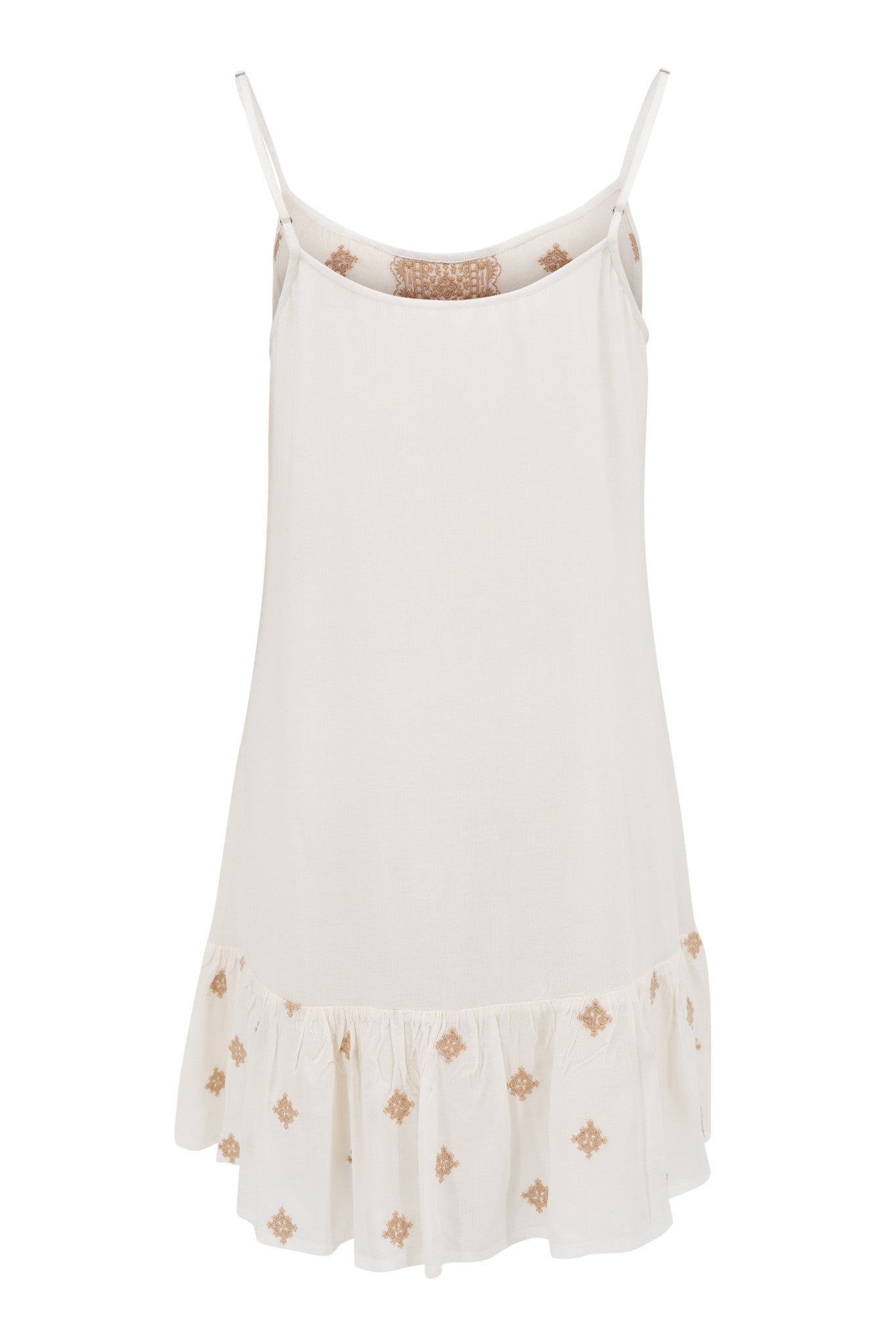 Bohemian jurk in ivory van ibzmode, Brands of Ibiza
