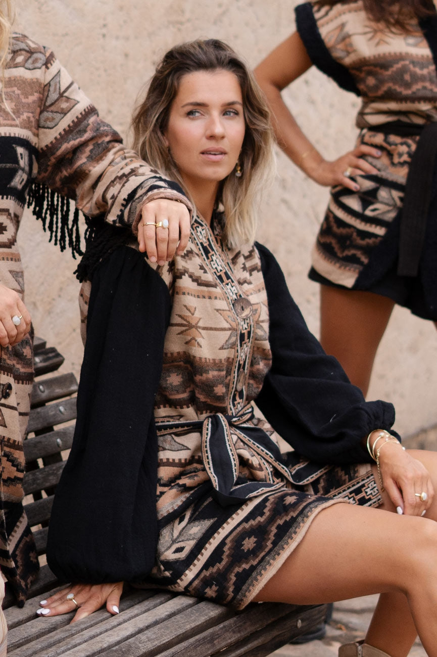 Bohemian item in brown van ibzmode, Brands of Ibiza