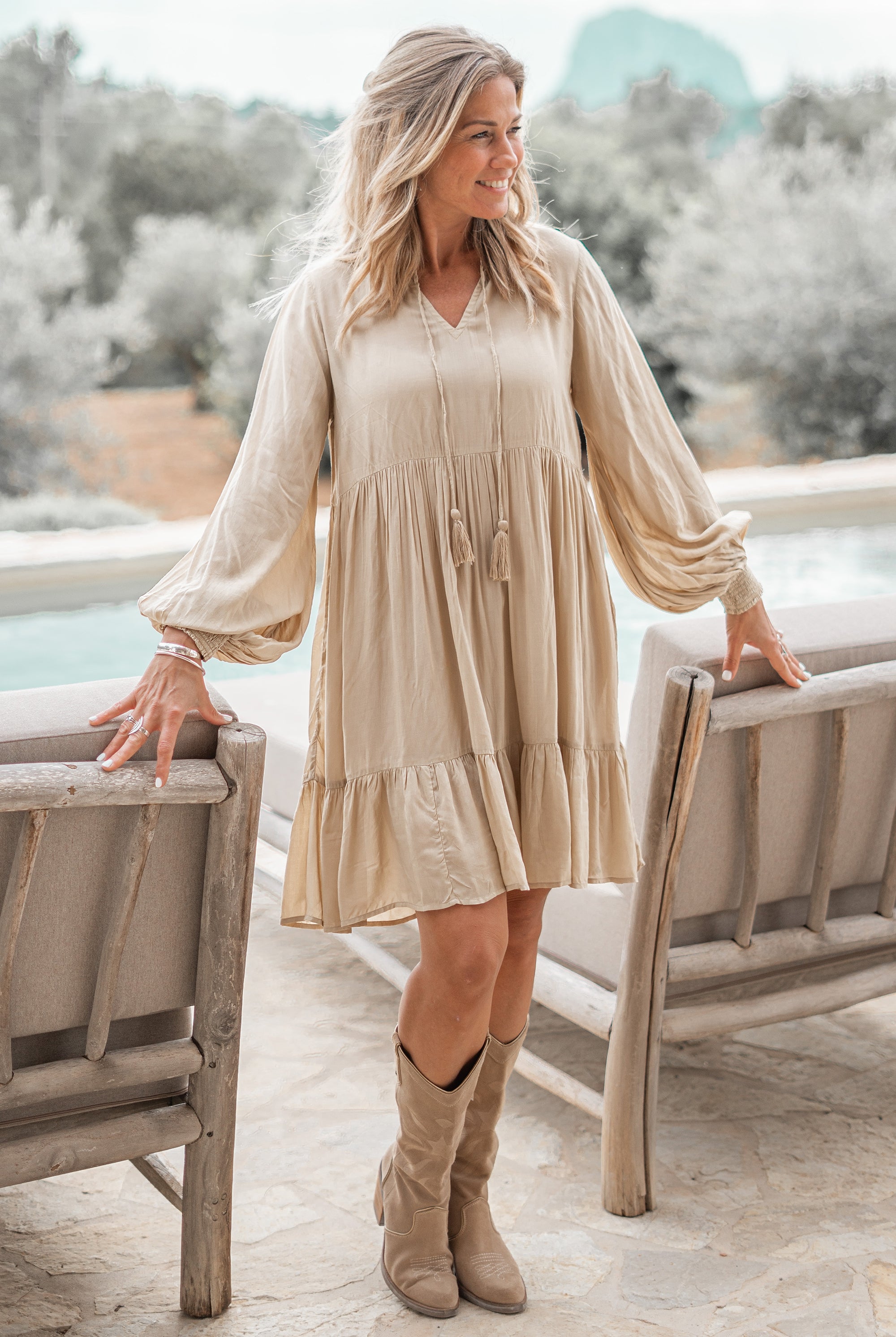 Bohemian item in sand from ibzmode, Brands of Ibiza