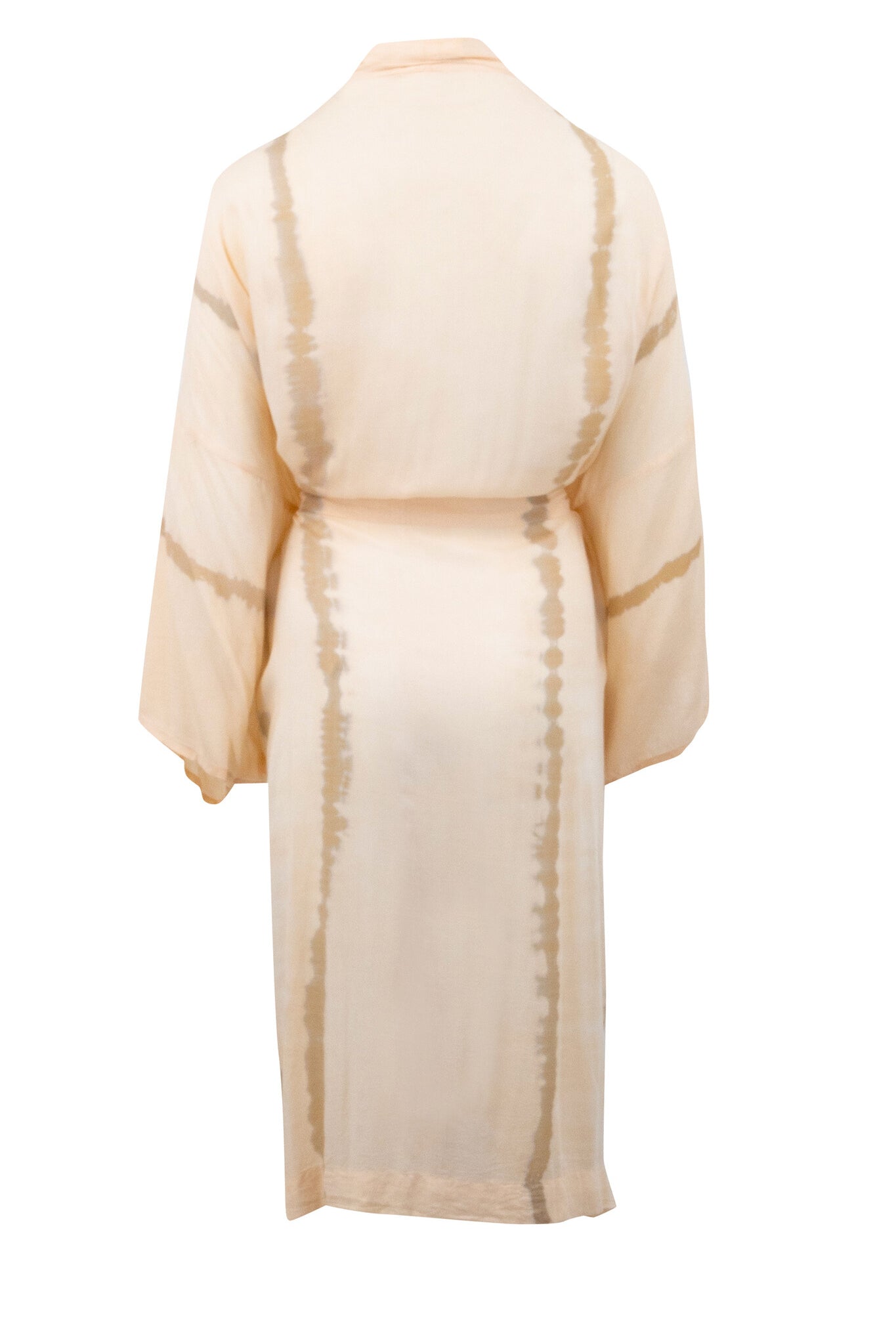 Bohemian kimono in tie dye powder/sand van ibzmode, Brands of Ibiza