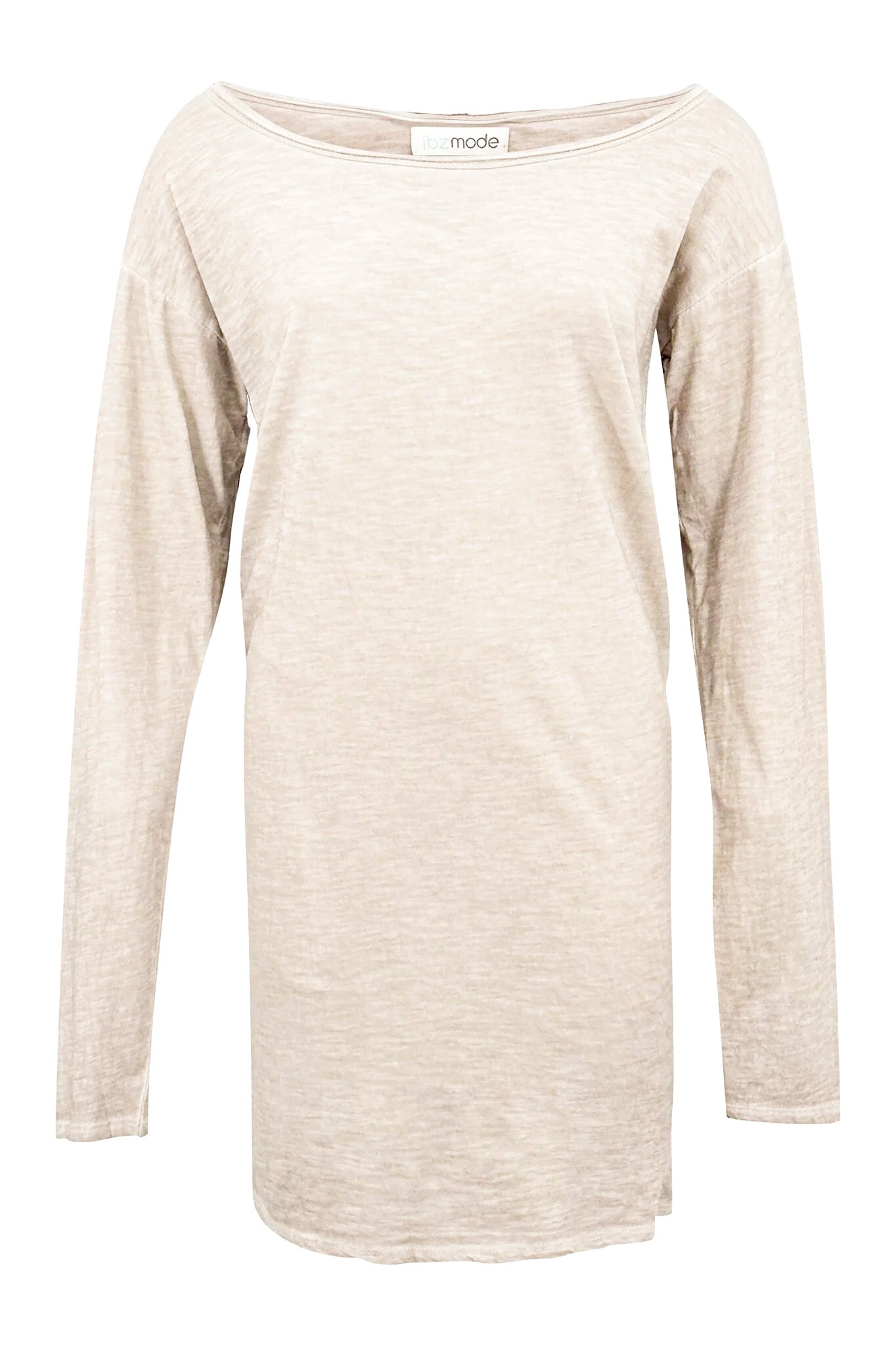 Bohemian jurk in ecru van ibzmode, Brands of Ibiza