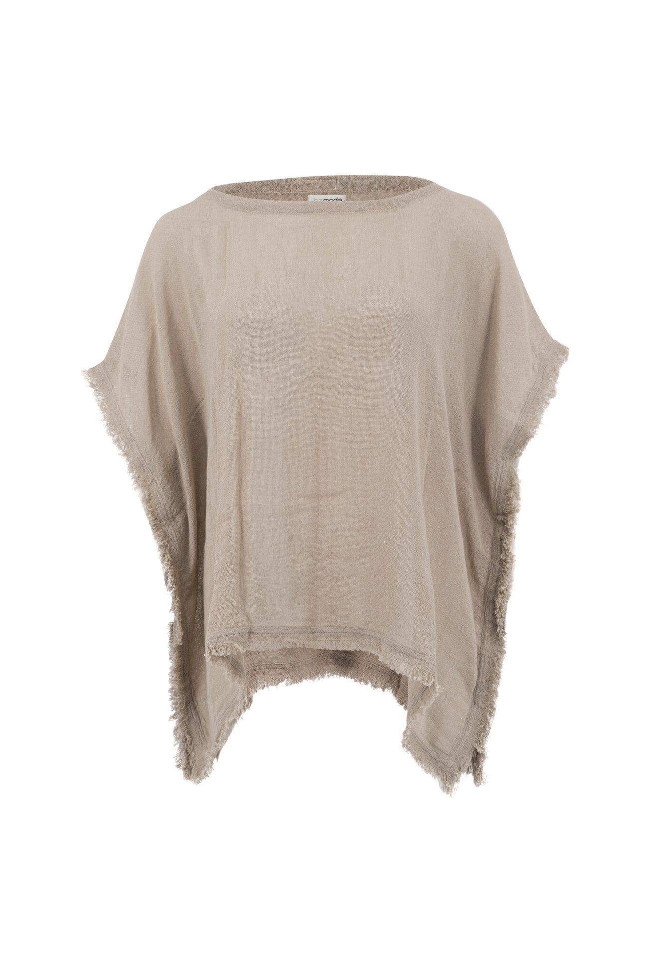 Bohemian top in sand van ibzmode, Brands of Ibiza