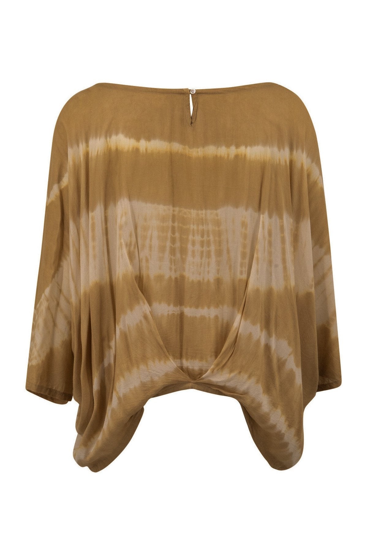 Bohemian top in tie dye sand/ beige van ibzmode, Brands of Ibiza