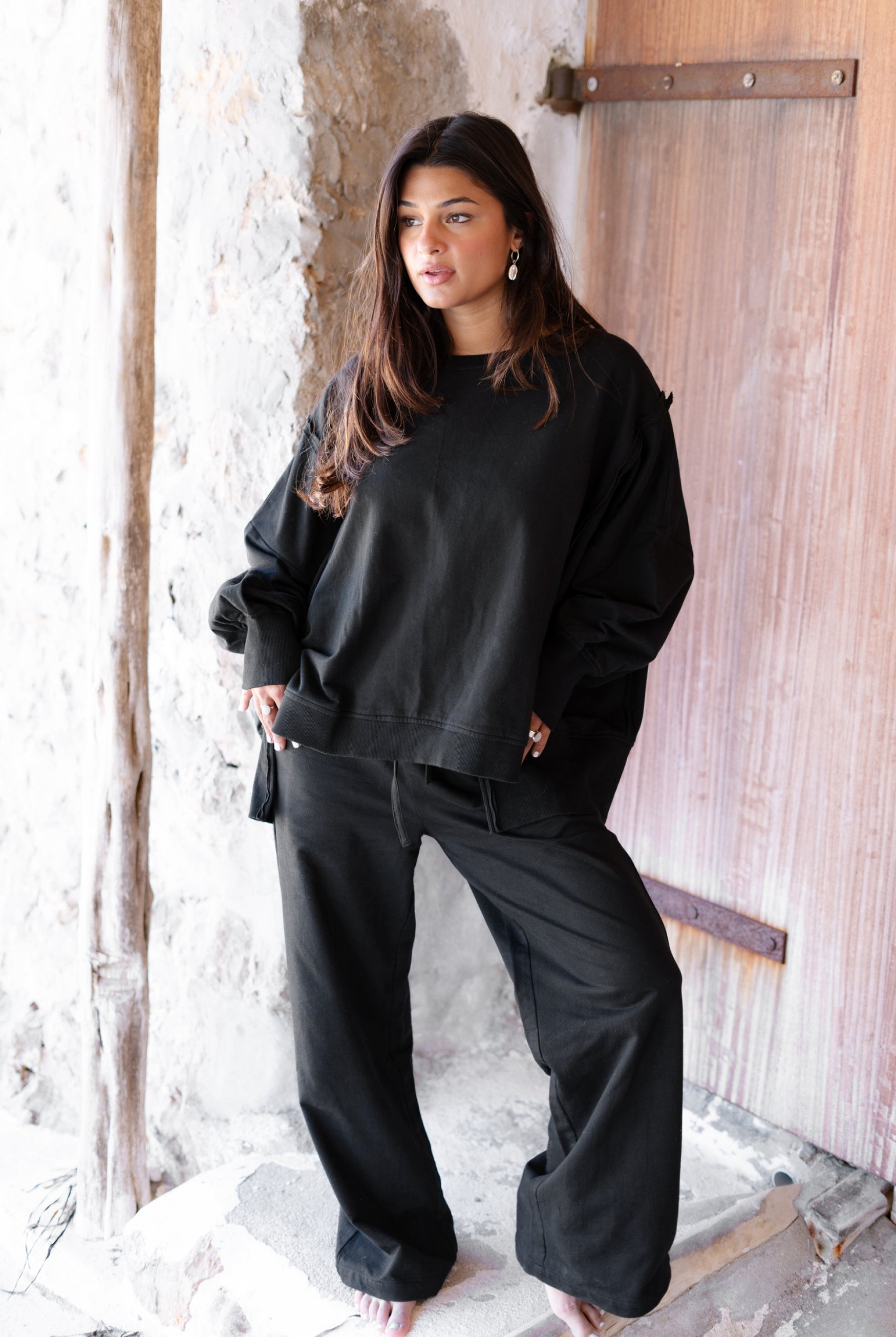 Bohemian broek in black van ibzmode, Brands of Ibiza