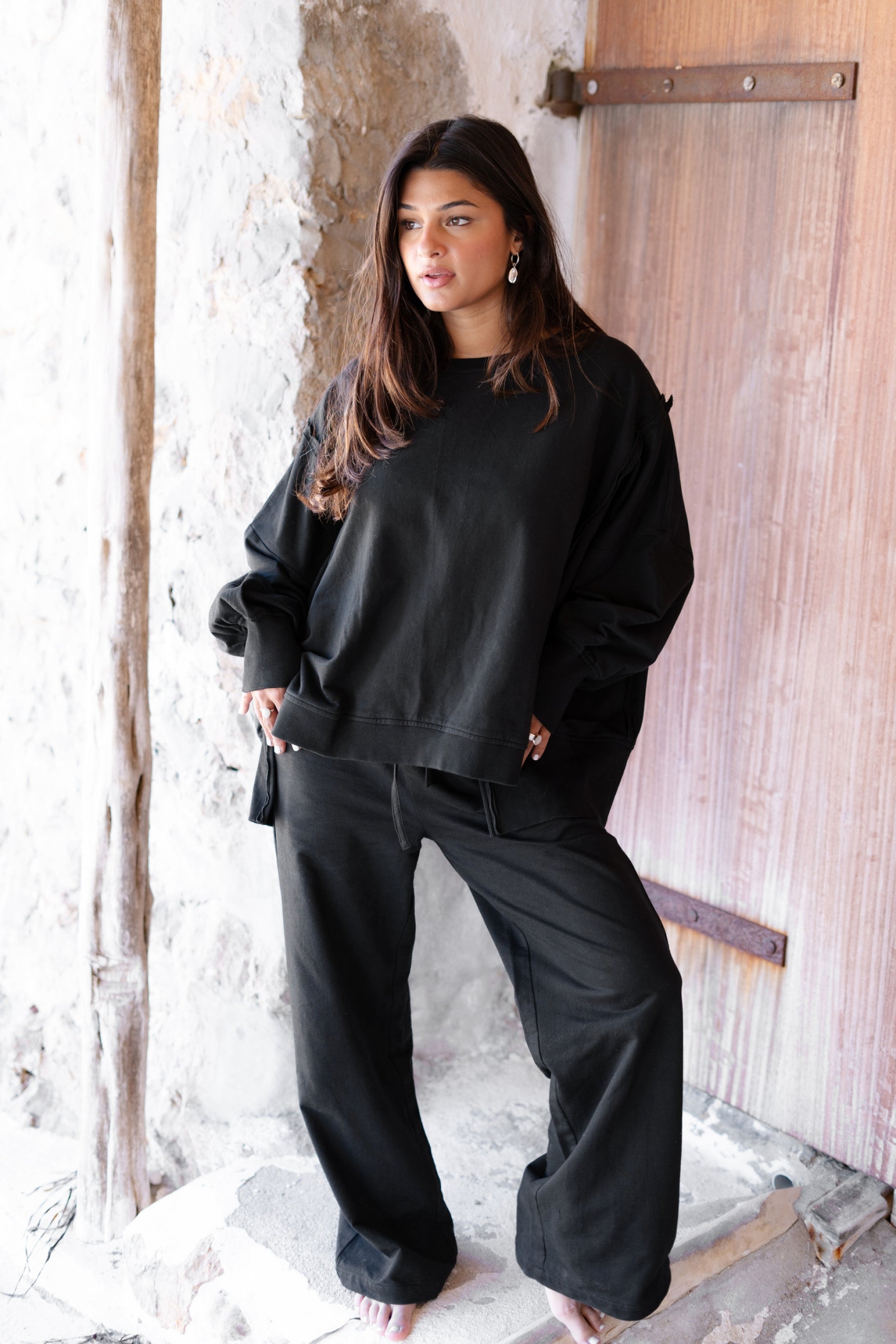 Bohemian broek in black van ibzmode, Brands of Ibiza