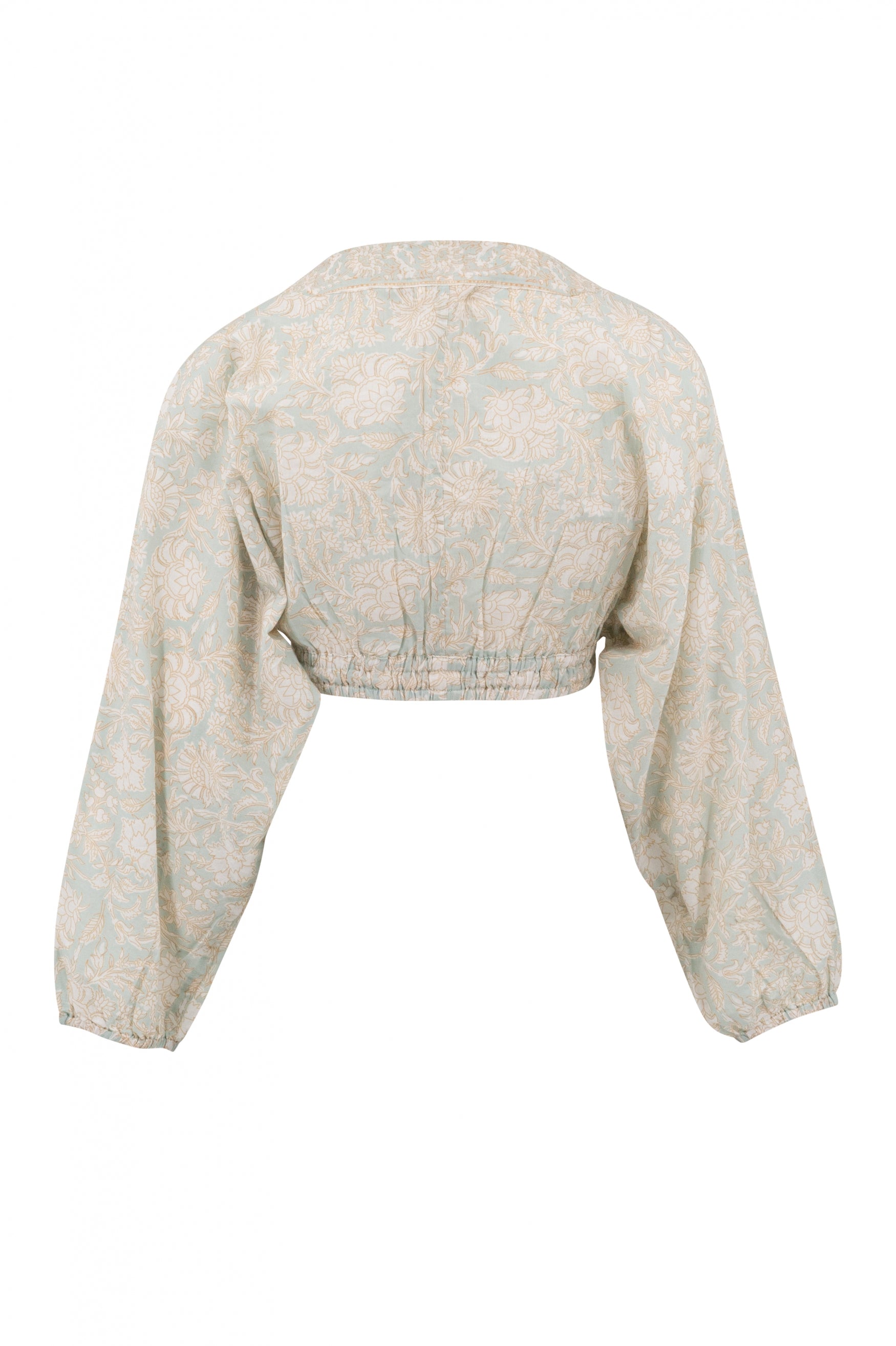 Bohemian blouse in mint van ibzmode, Brands of Ibiza