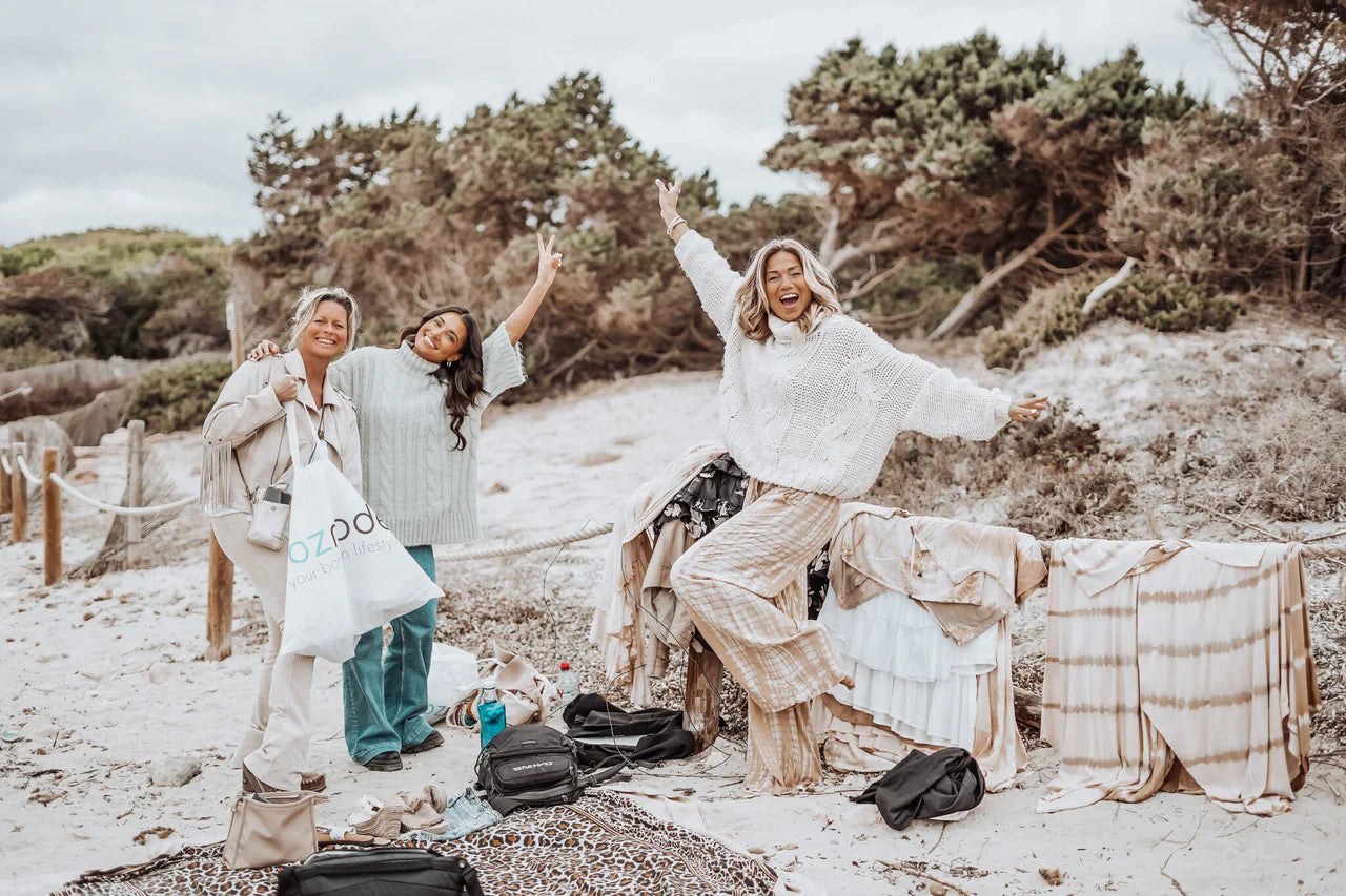 Fotoshoot op Ibiza in hartje winter