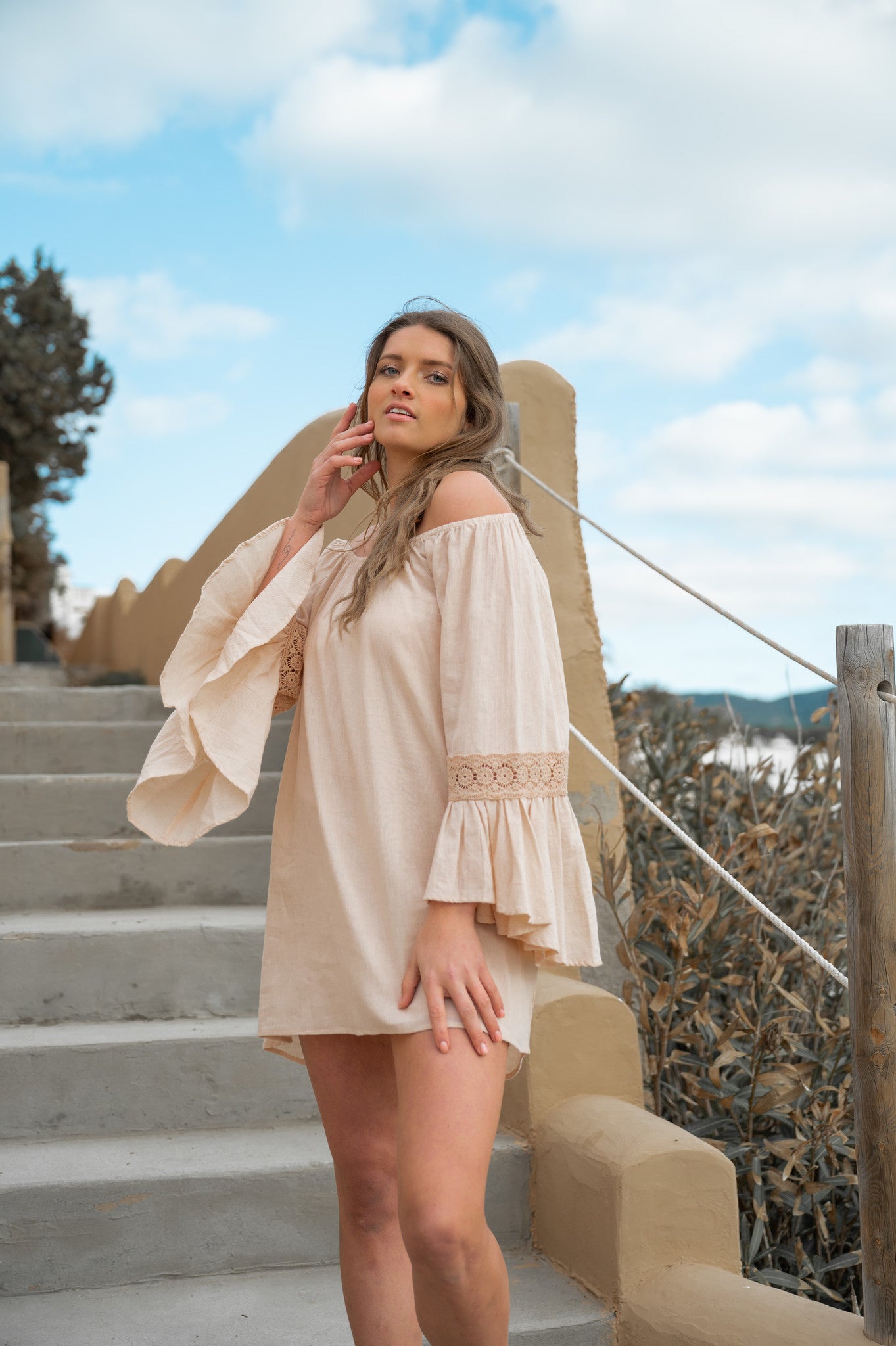 Bohemian item in peach van ibzmode, Brands of Ibiza
