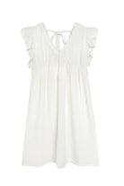Ibzmode Kids Dress Luni Ivory bohemian girls dress
