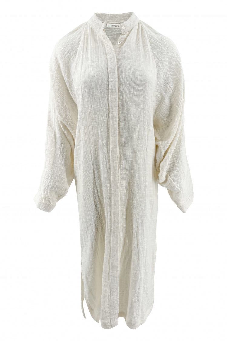 Bohemian jurk in off white van ibzmode, Brands of Ibiza