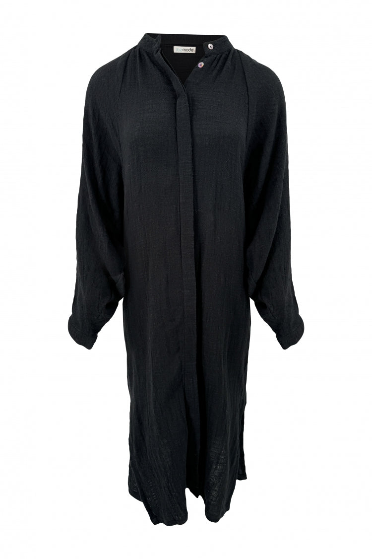 Bohemian jurk in black van ibzmode, Brands of Ibiza