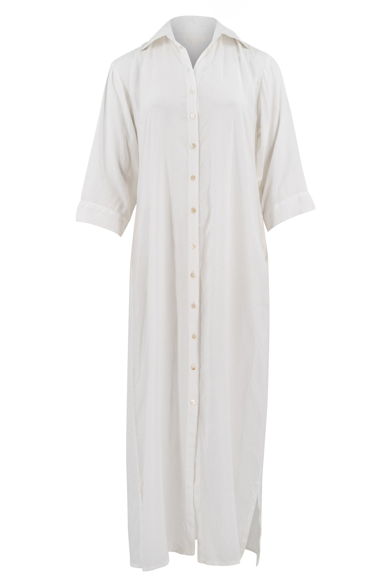 Bohemian blouse in ivory van ibzmode, Brands of Ibiza