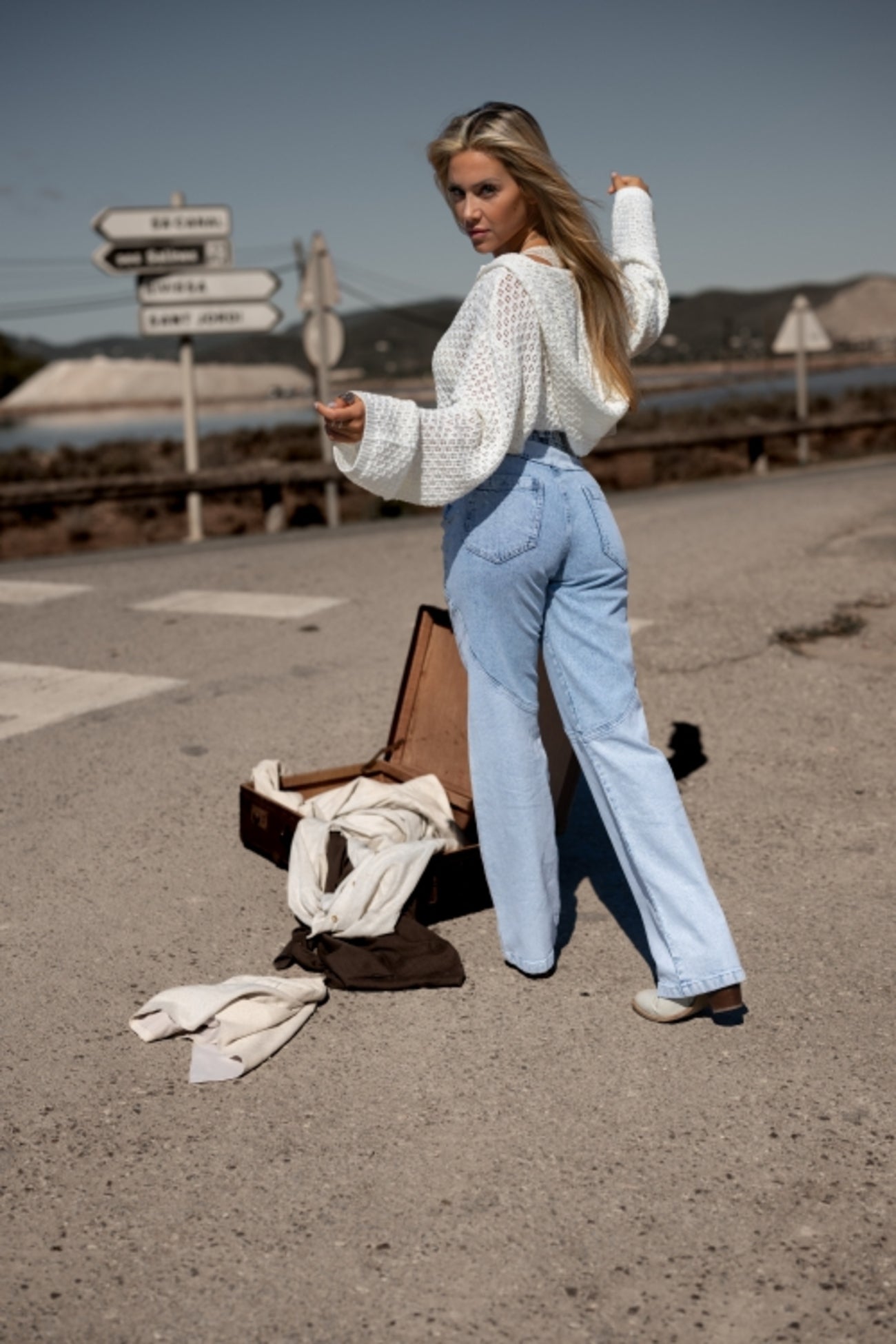 Bohemian item in off white van MOOST Wanted, Brands of Ibiza