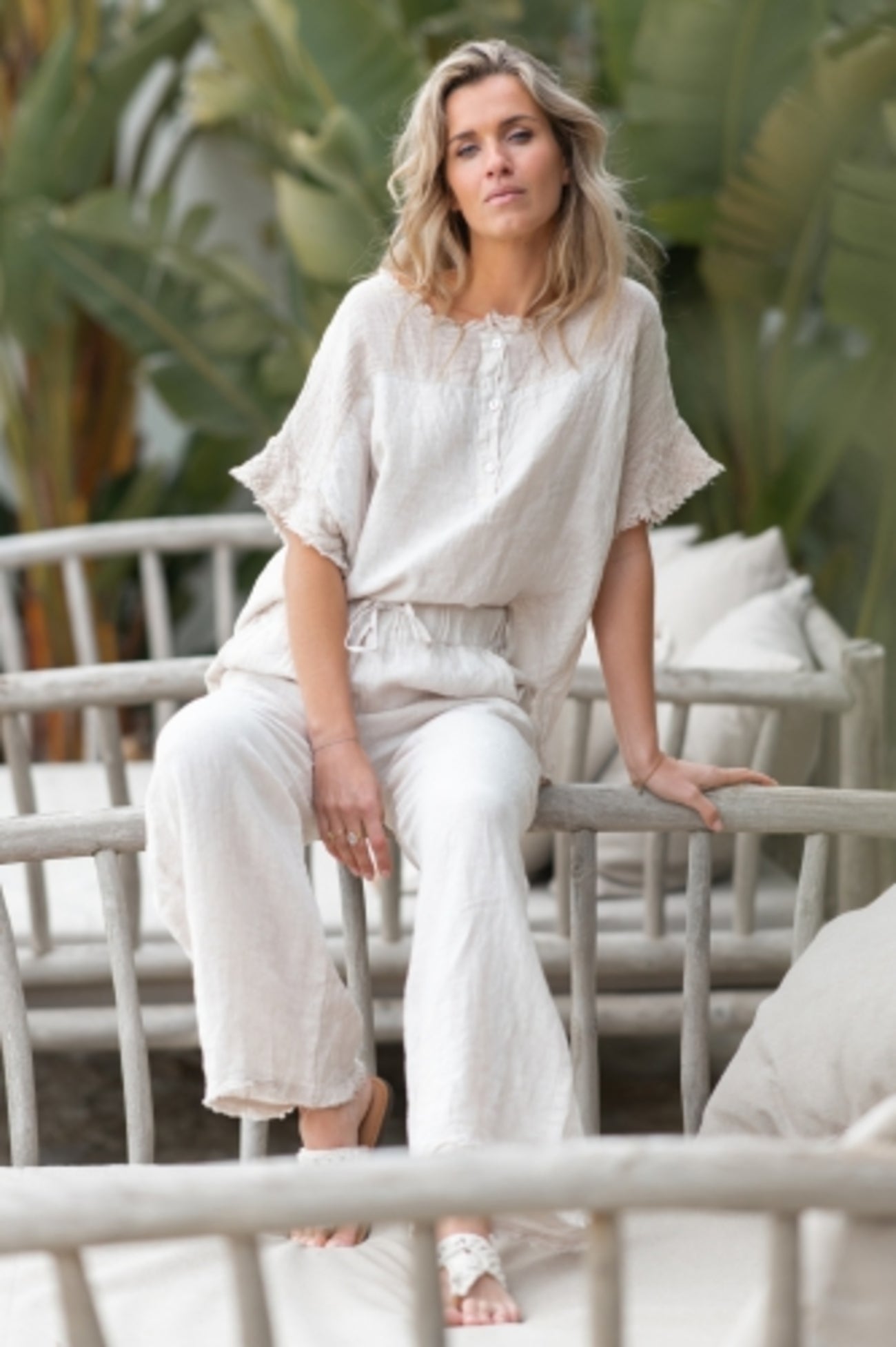 Bohemian item in white van ibzmode, Brands of Ibiza
