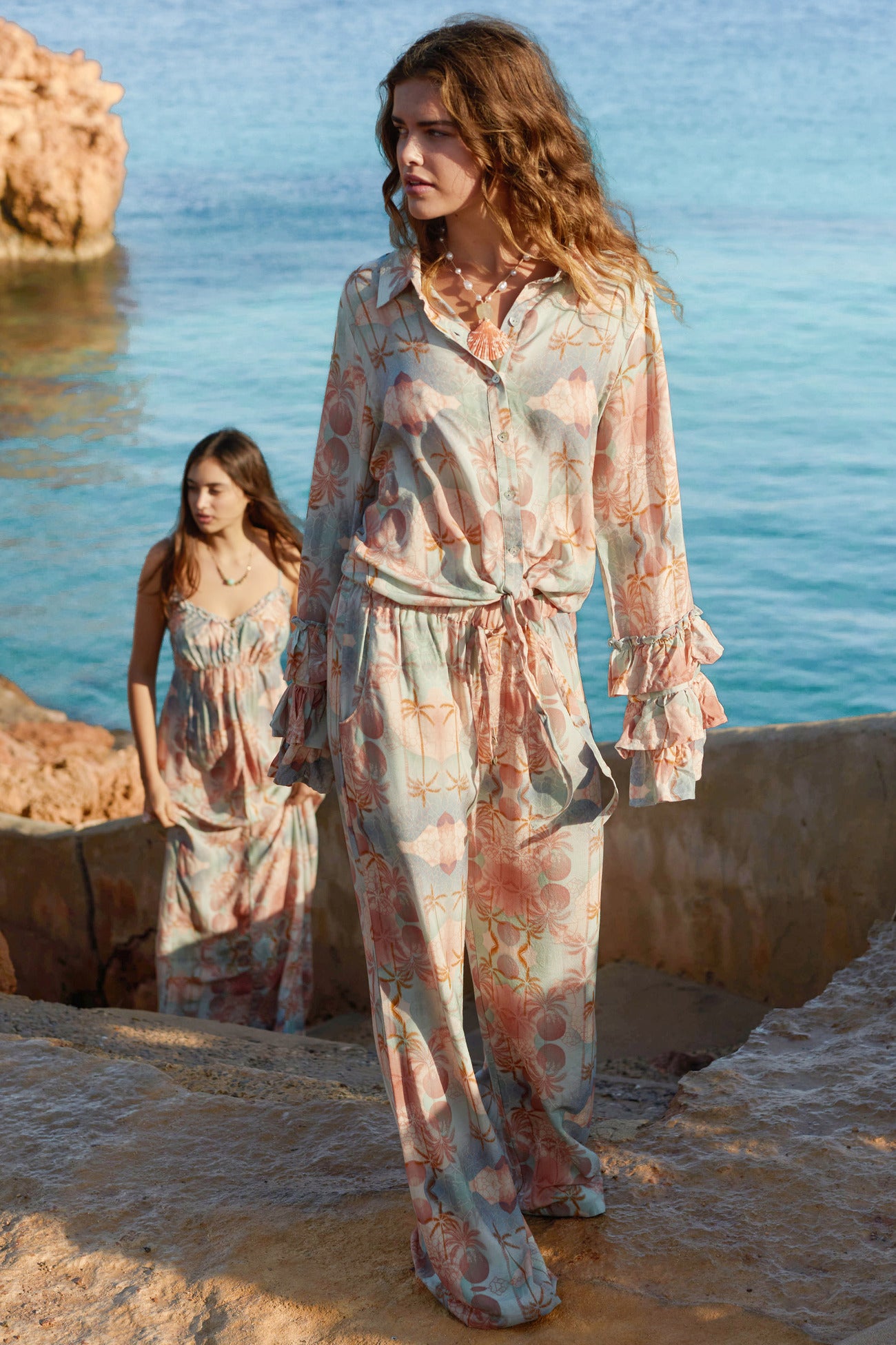 Bohemian broek in print van Isla Ibiza, Brands of Ibiza
