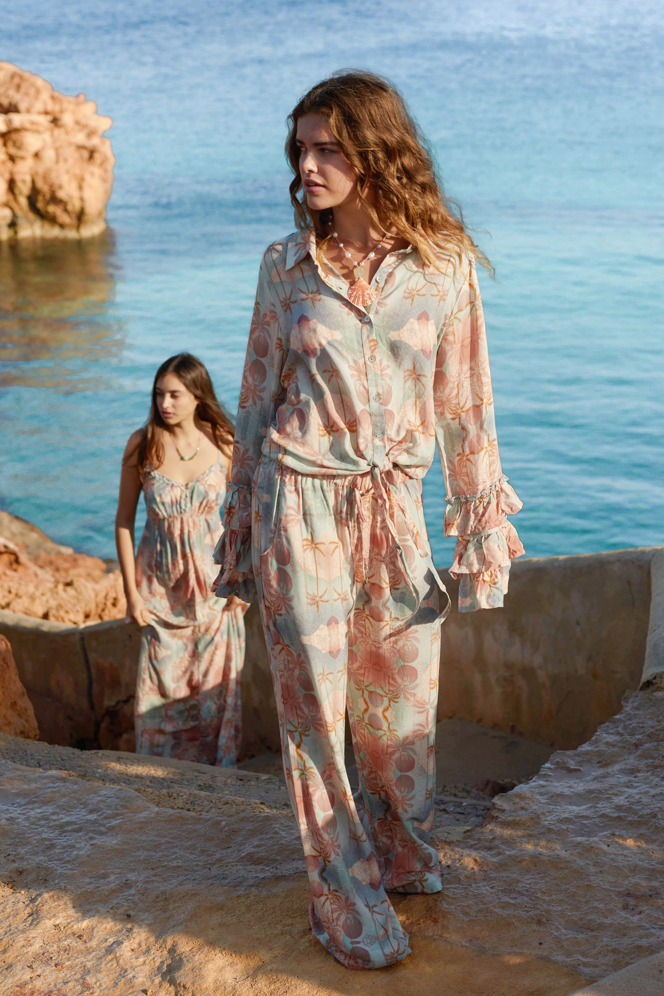 Bohemian broek in print van Isla Ibiza, Brands of Ibiza